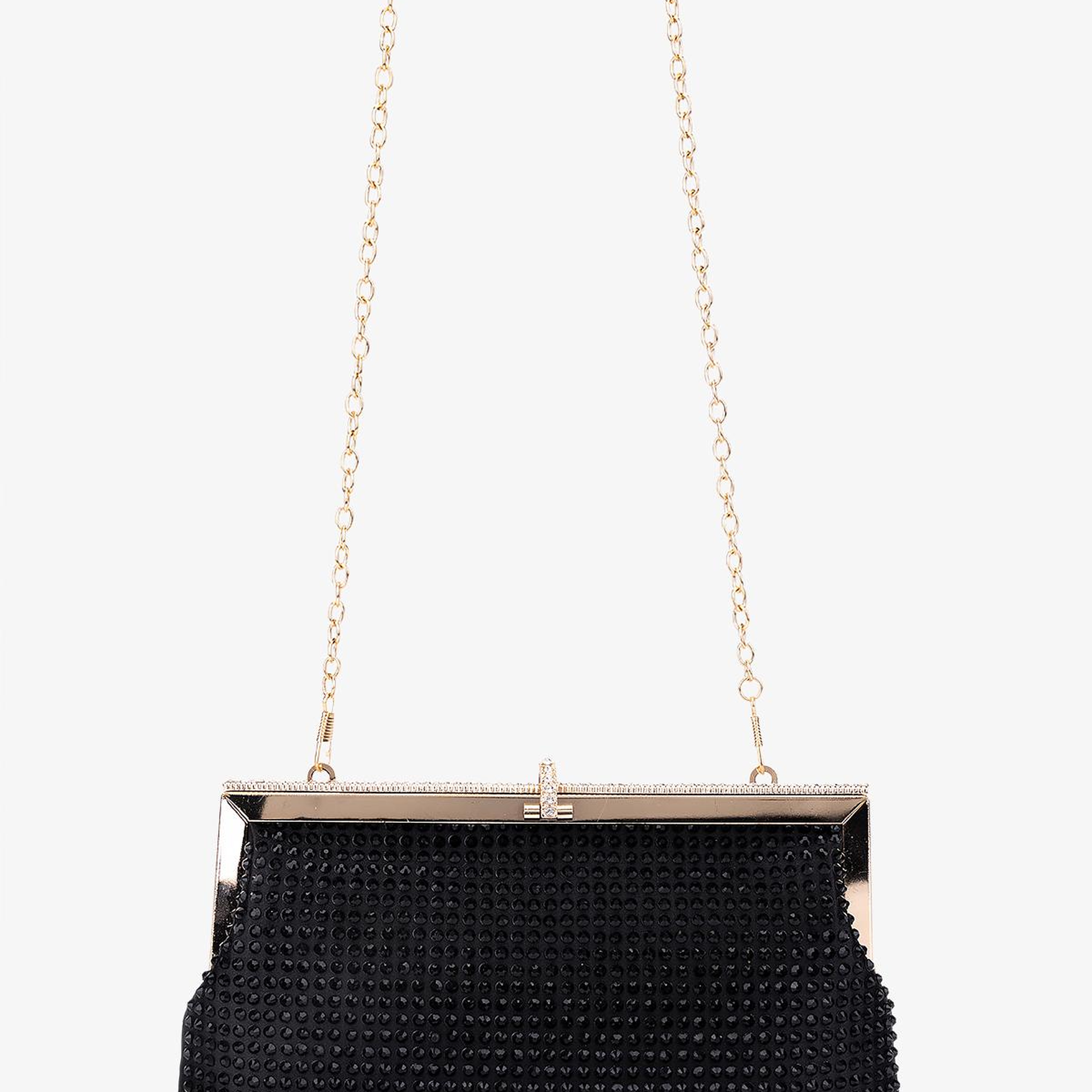 Valmenti Kadın Vegan Siyah Abiye Çanta