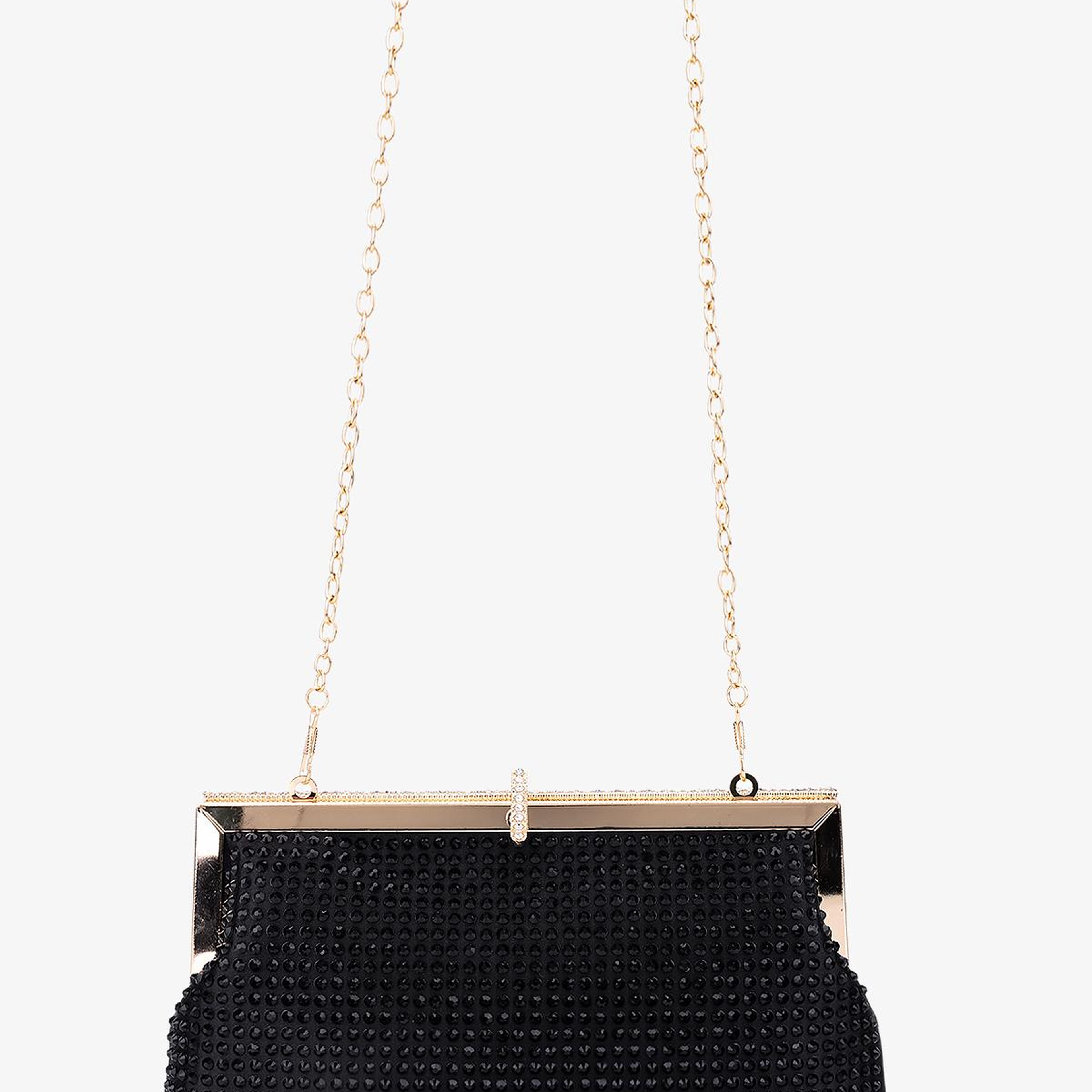 Valmenti Kadın Vegan Siyah Abiye Çanta