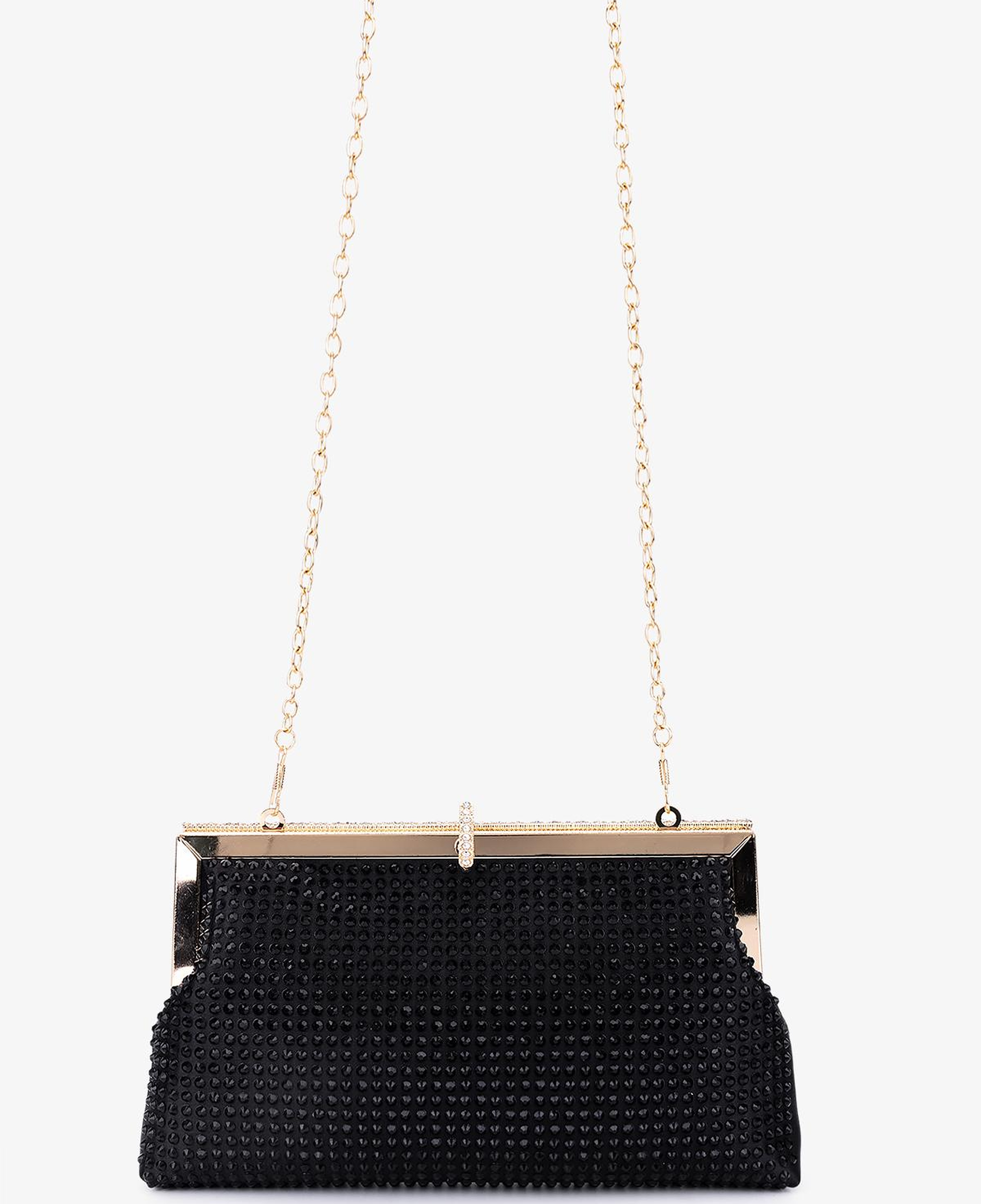 Valmenti Kadın Vegan Siyah Abiye Çanta