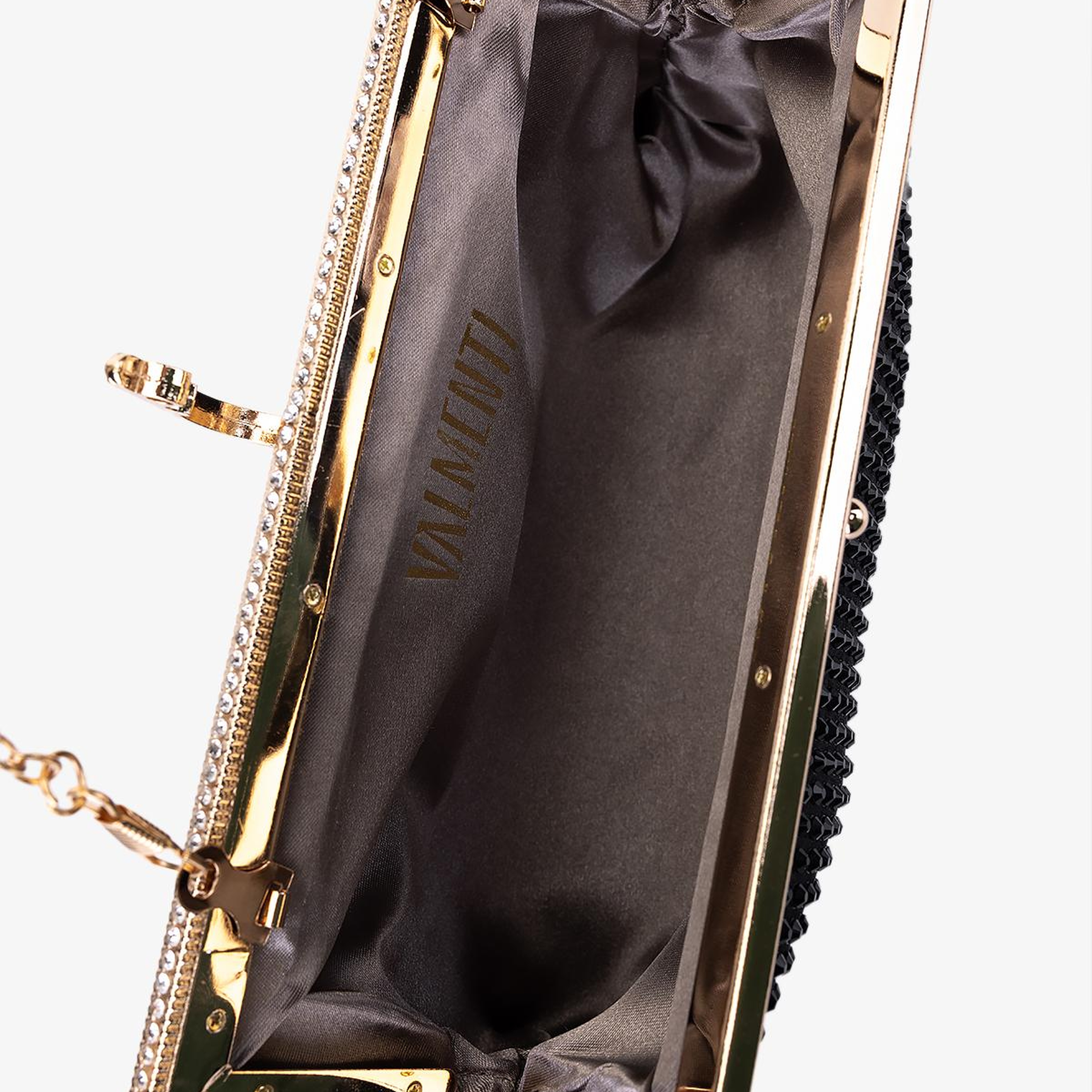 Valmenti Kadın Vegan Siyah Abiye Çanta