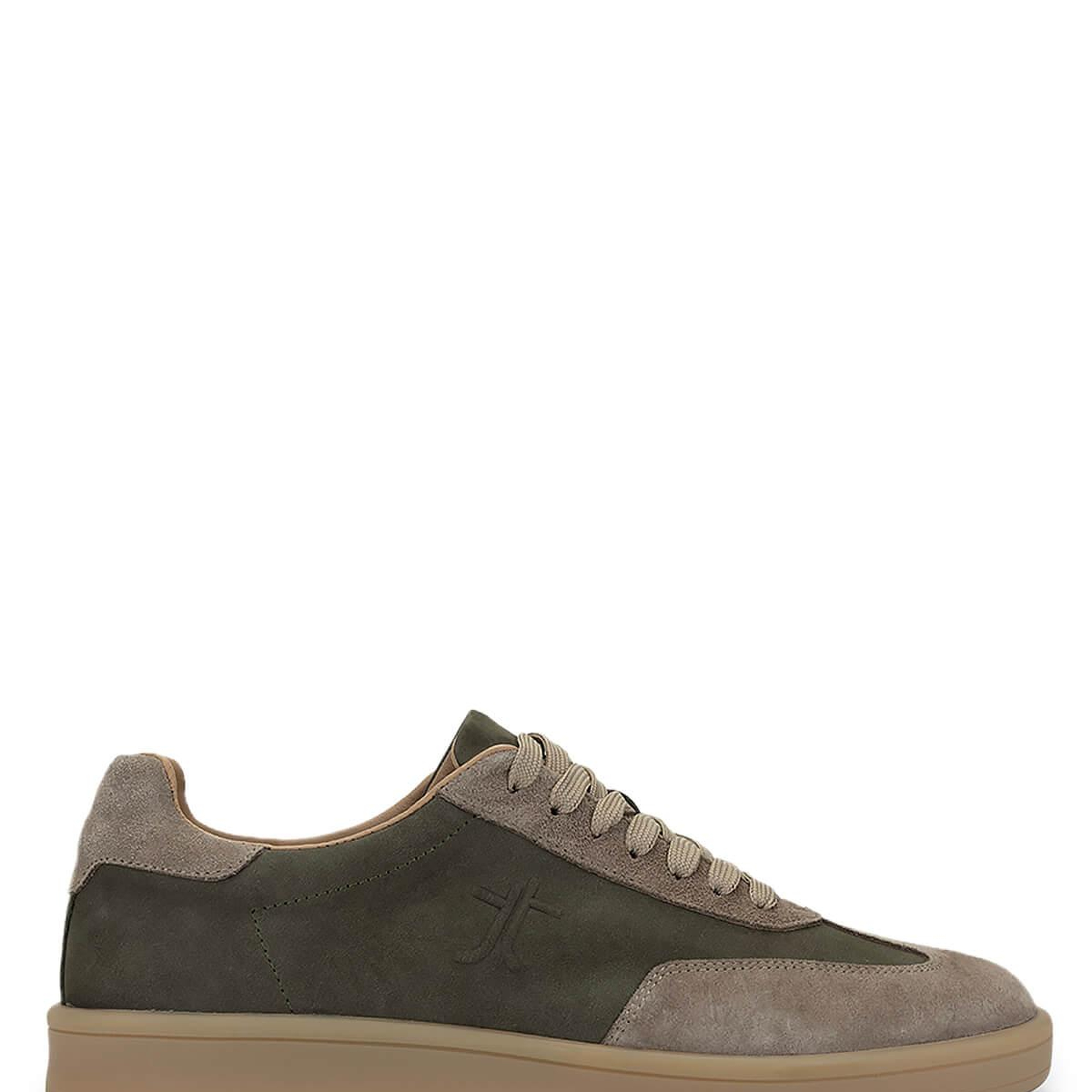 Tamer Tanca Erkek Hakiki Deri Haki Sneakers & Spor Ayakkabı