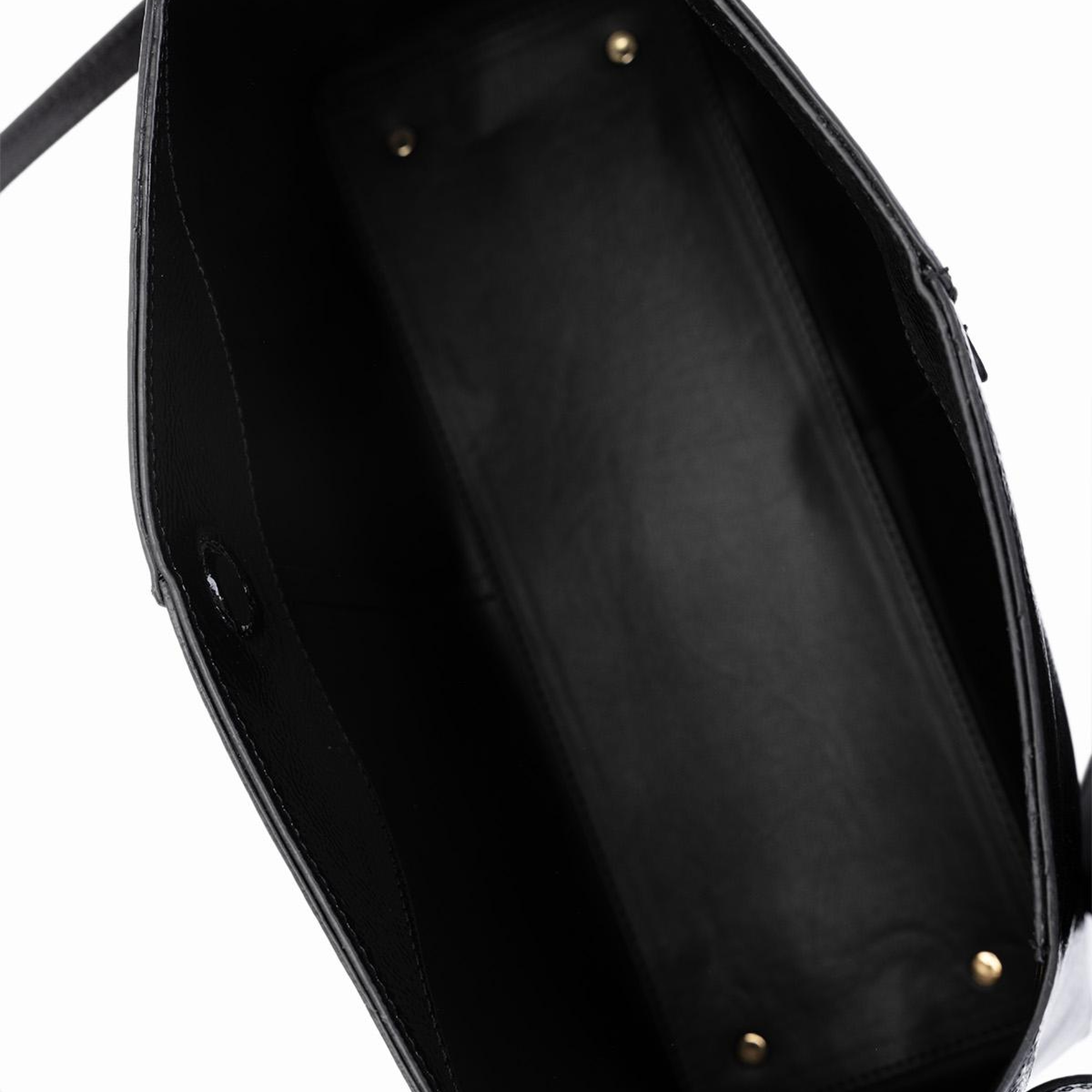 Valmenti Kadın Suni Deri Siyah Kırışık Rugan Kol Çantası