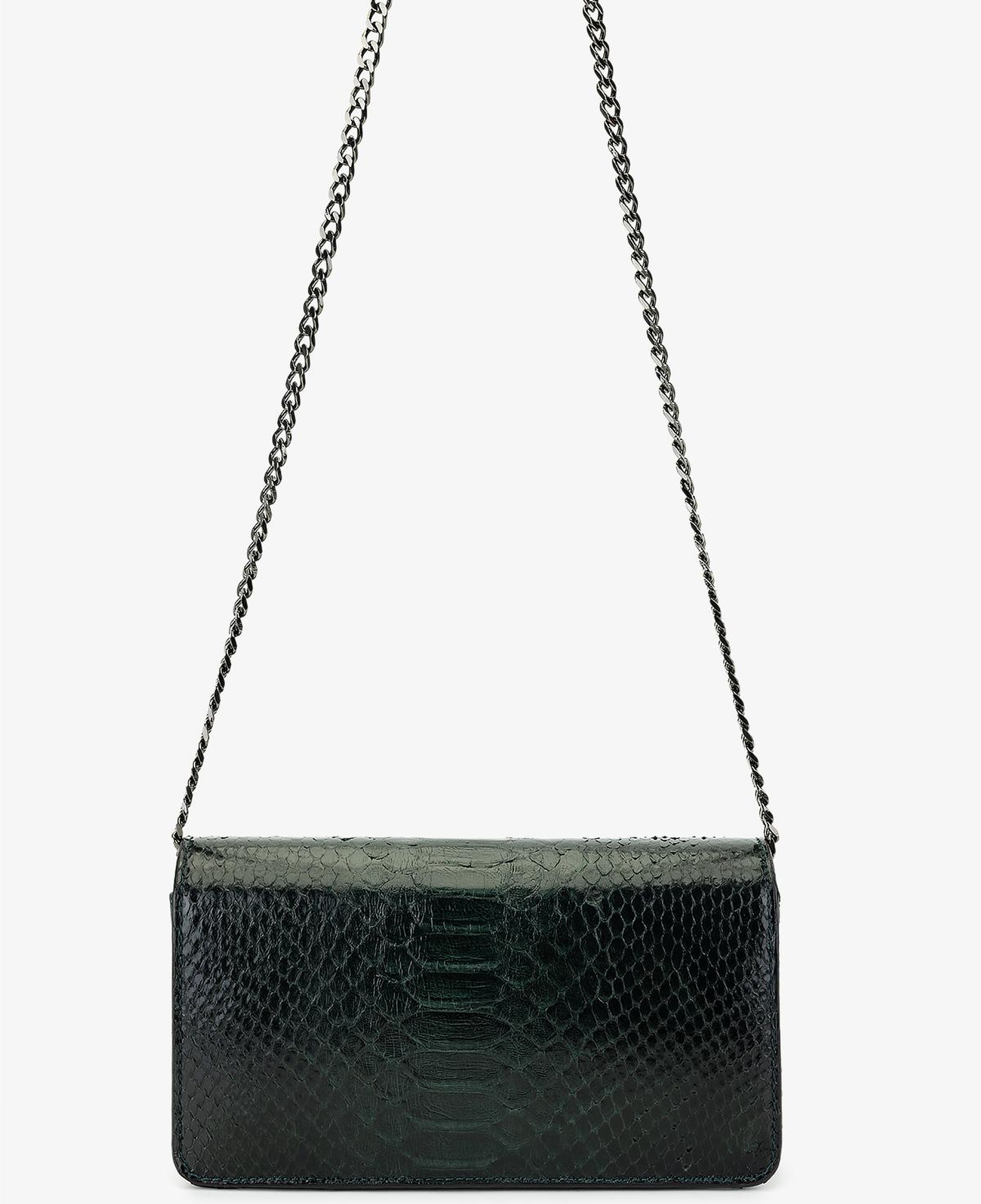 Valmenti Kadın Hakiki Deri Yeşil Omuz Çanta