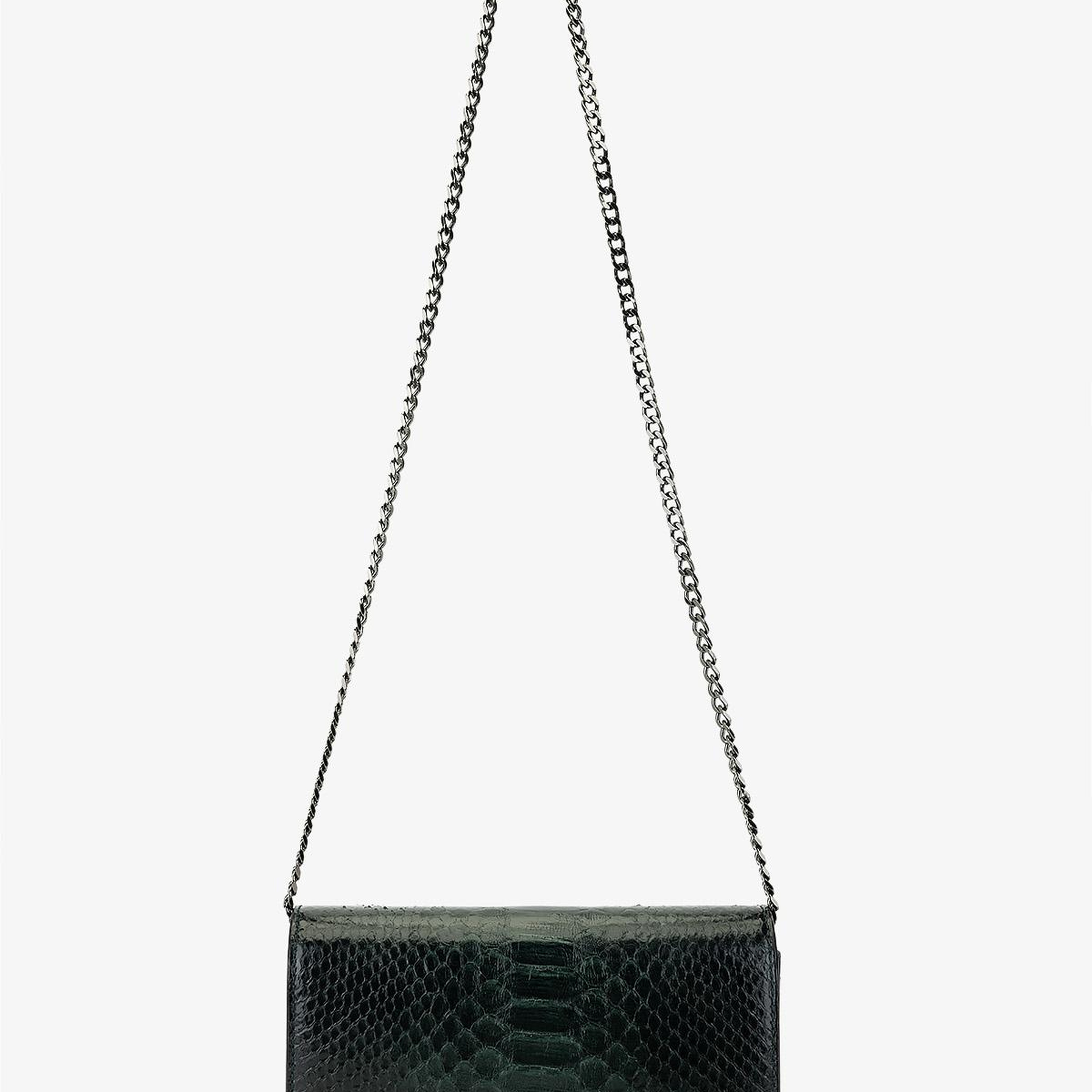 Valmenti Kadın Hakiki Deri Yeşil Omuz Çanta