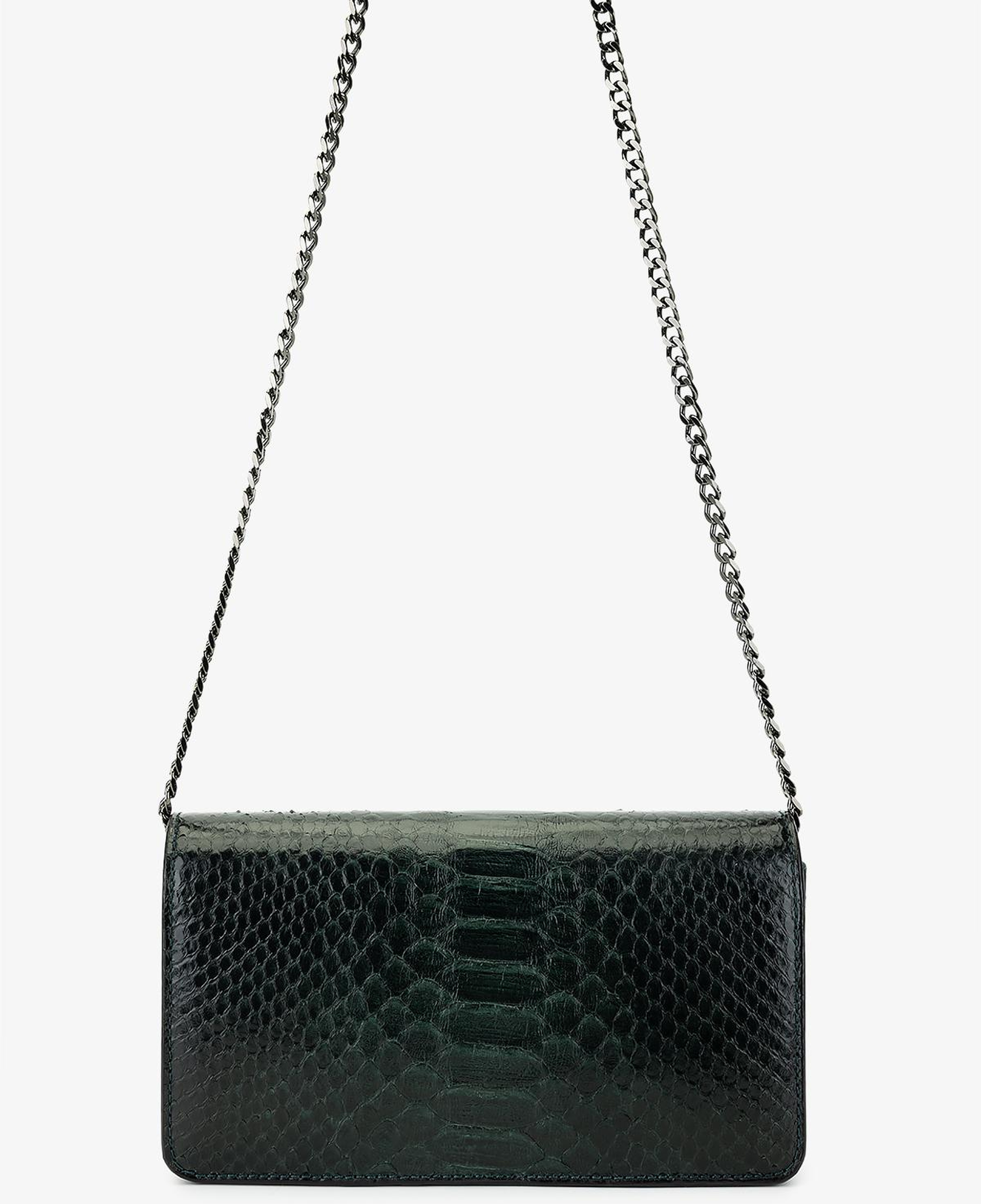 Valmenti Kadın Hakiki Deri Yeşil Omuz Çanta