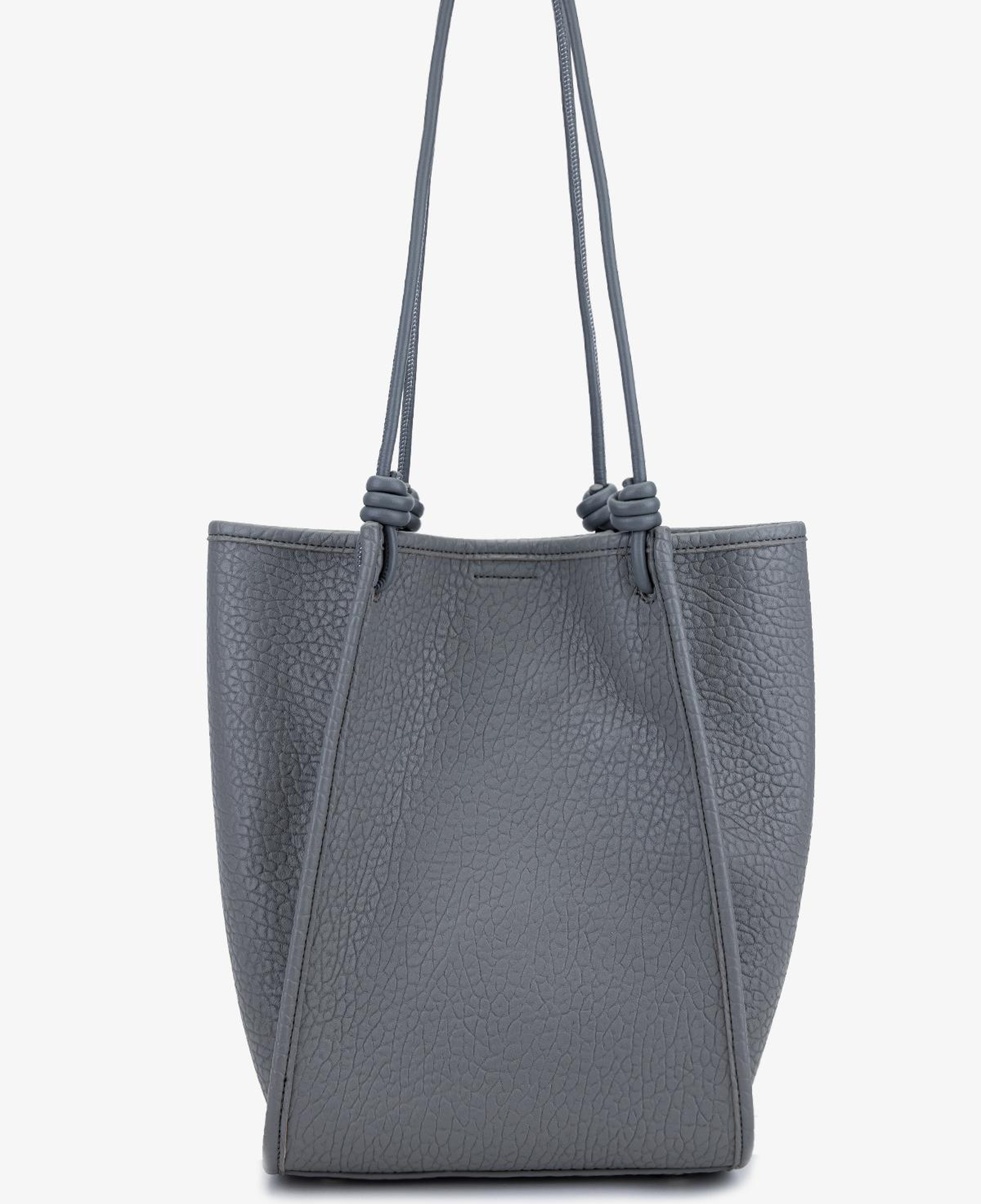 Valmenti Kadın Suni Deri Gri Omuz Çanta