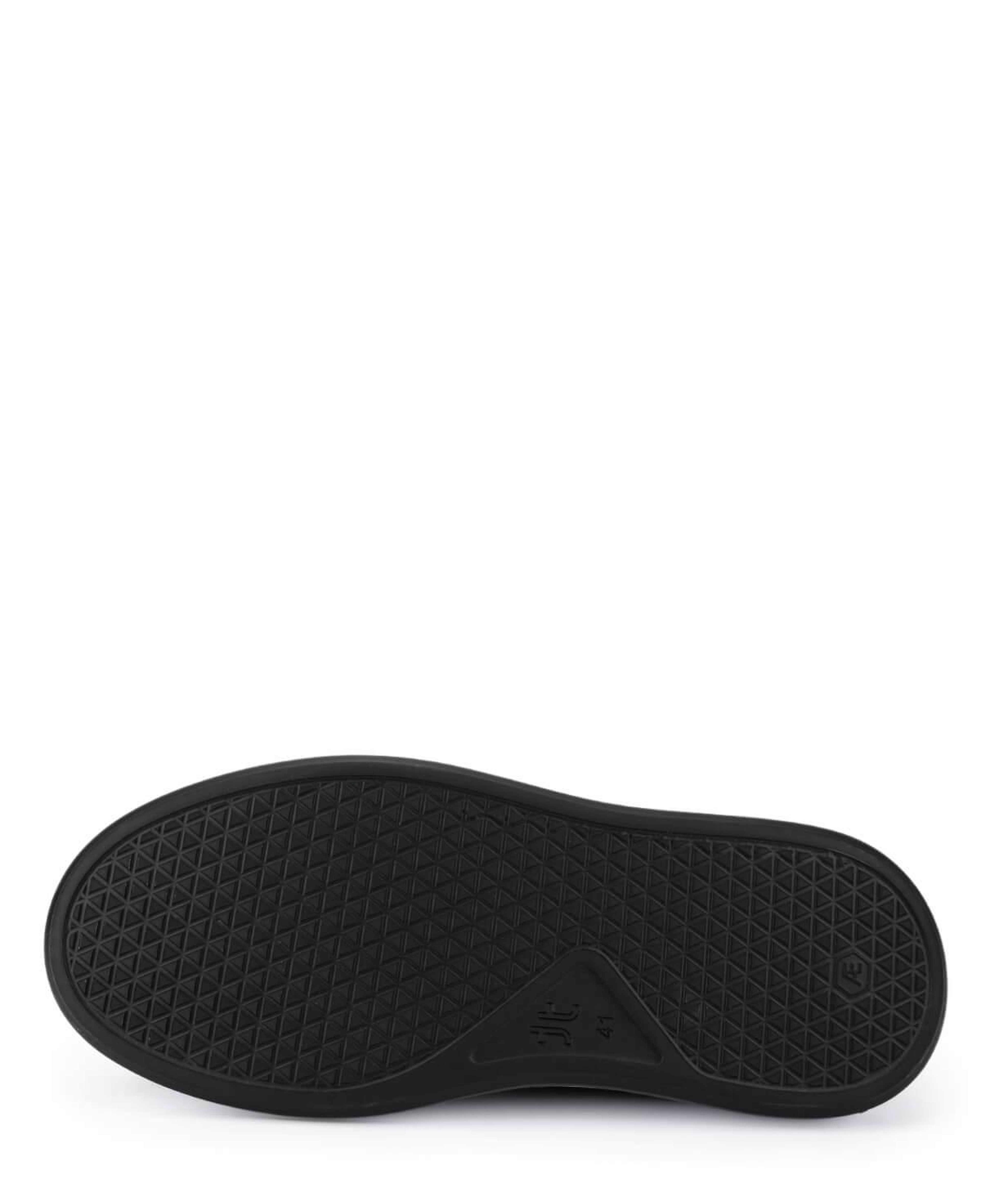 Tamer Tanca Erkek Hakiki Deri Siyah Sneakers & Spor Ayakkabı