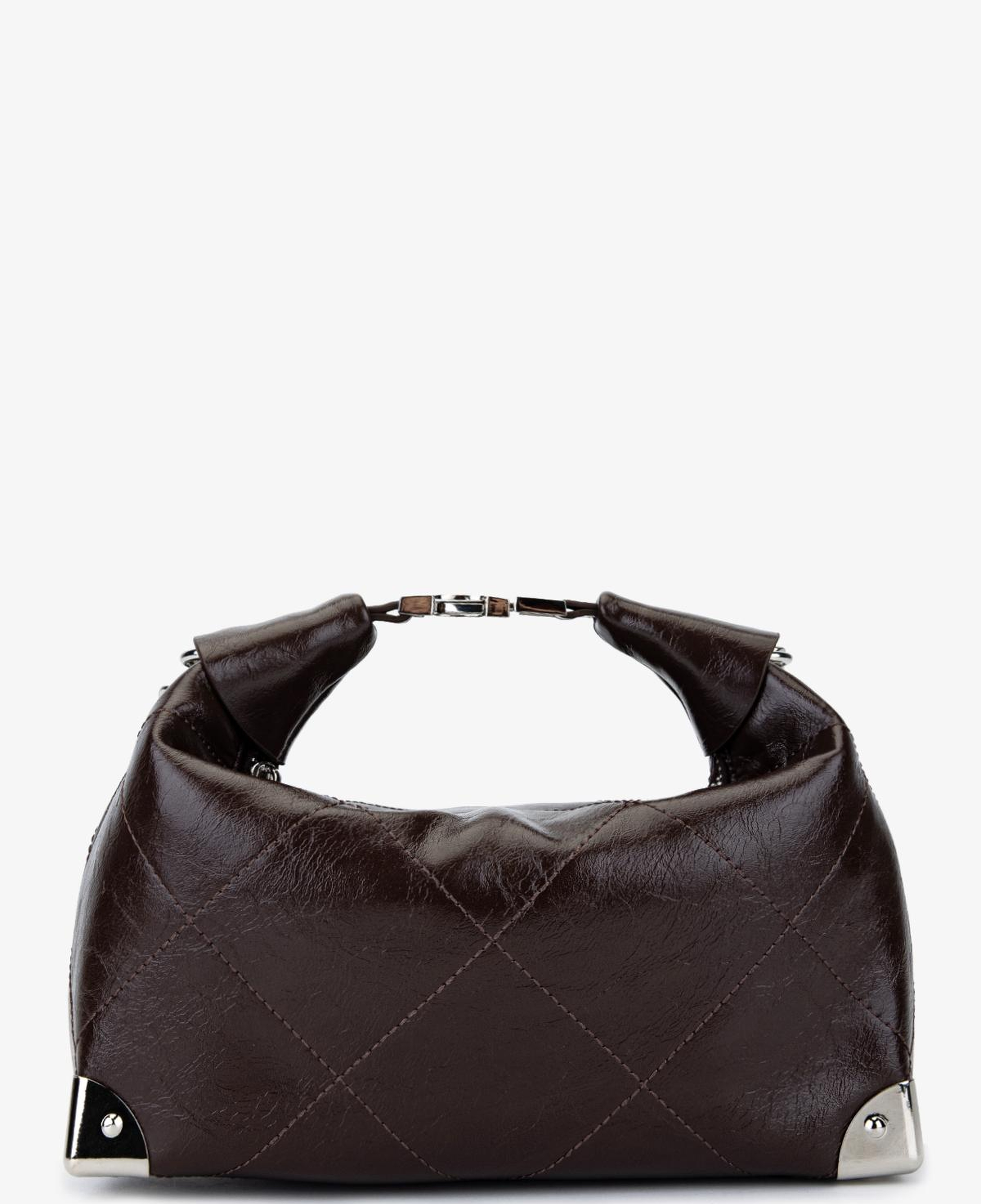 Valmenti Kadın Suni Deri Kahverengi Omuz Çanta