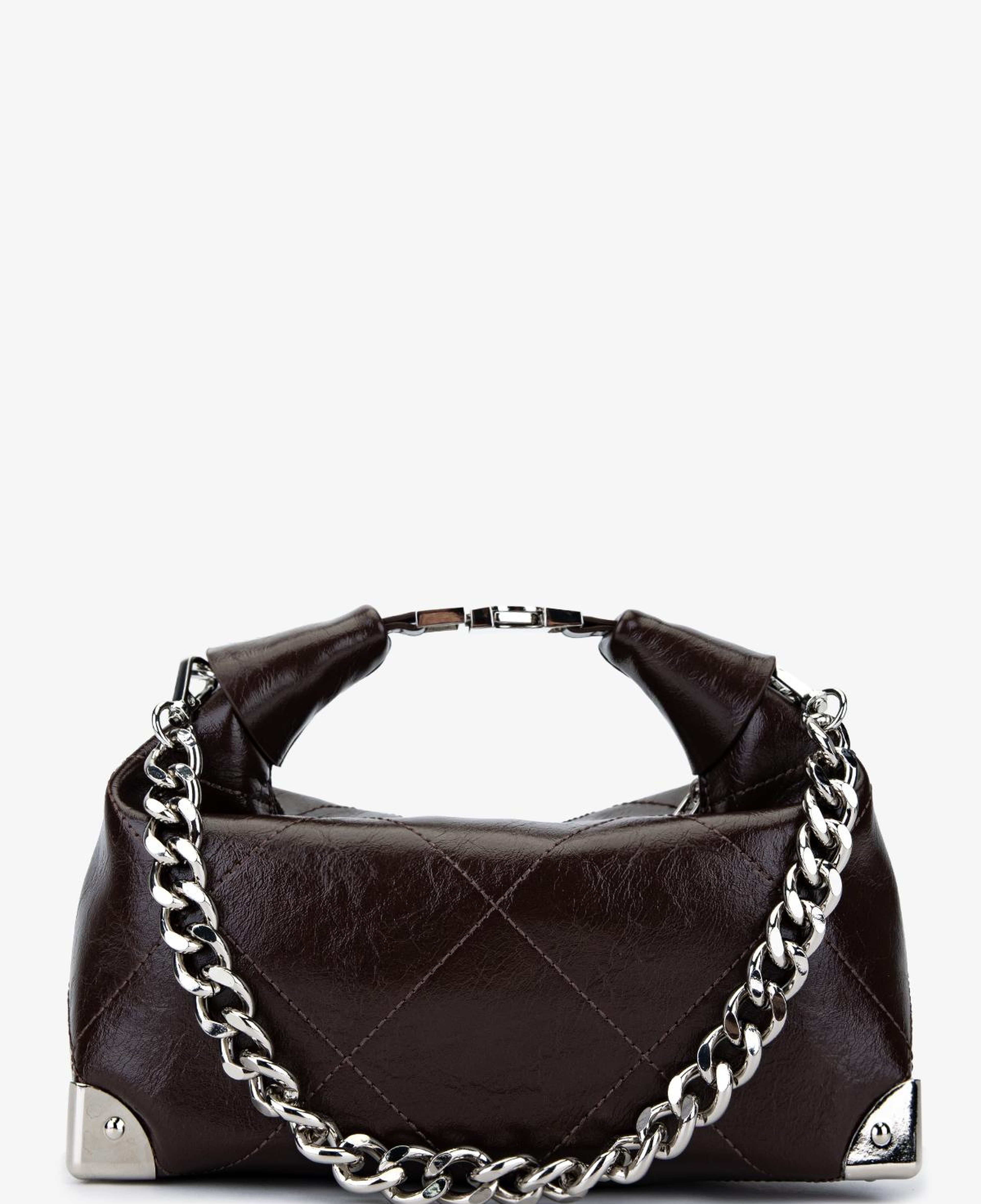 Valmenti Kadın Suni Deri Kahverengi Omuz Çanta