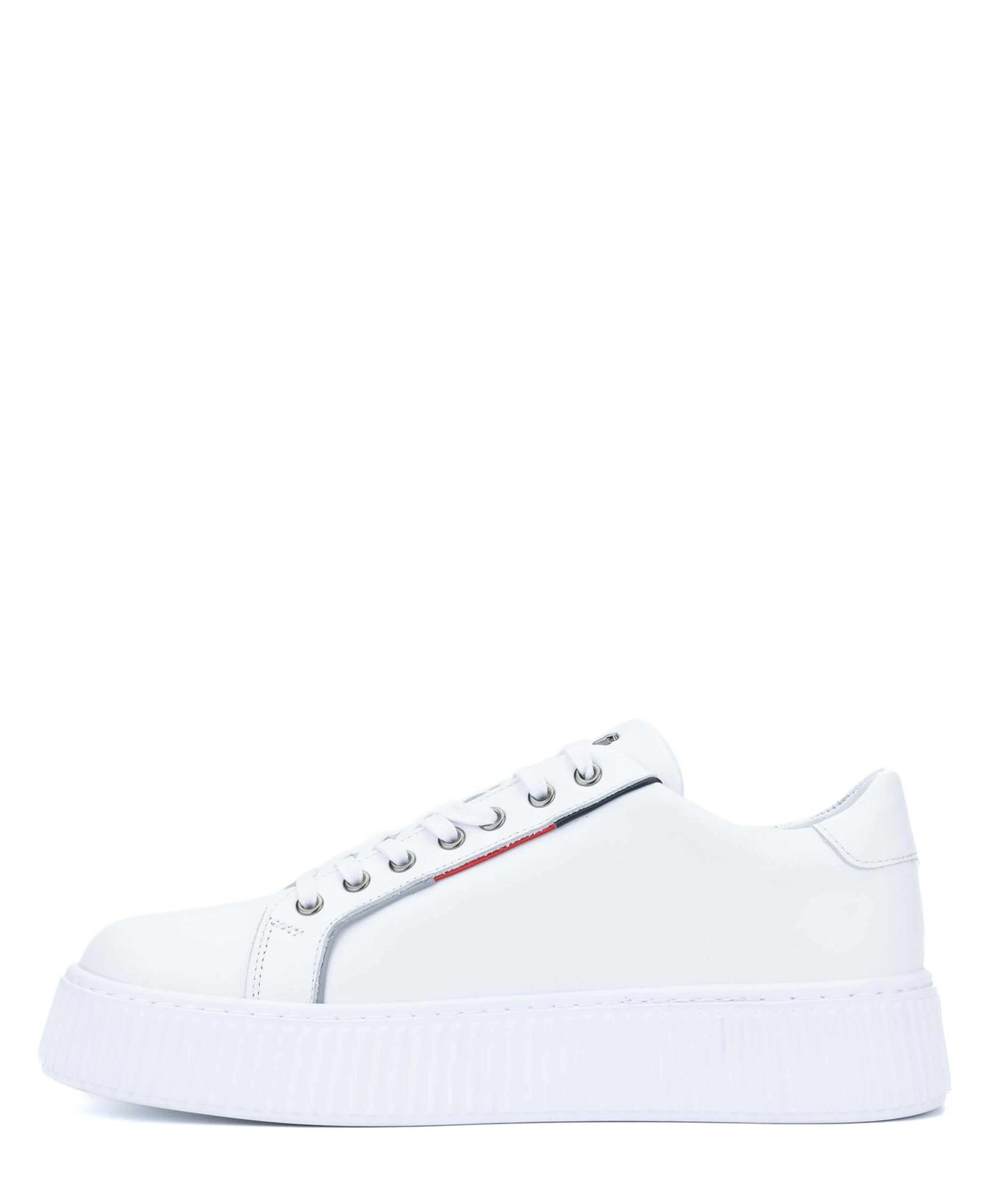 Tamer Tanca Erkek Hakiki Deri Beyaz Sneakers & Spor Ayakkabı