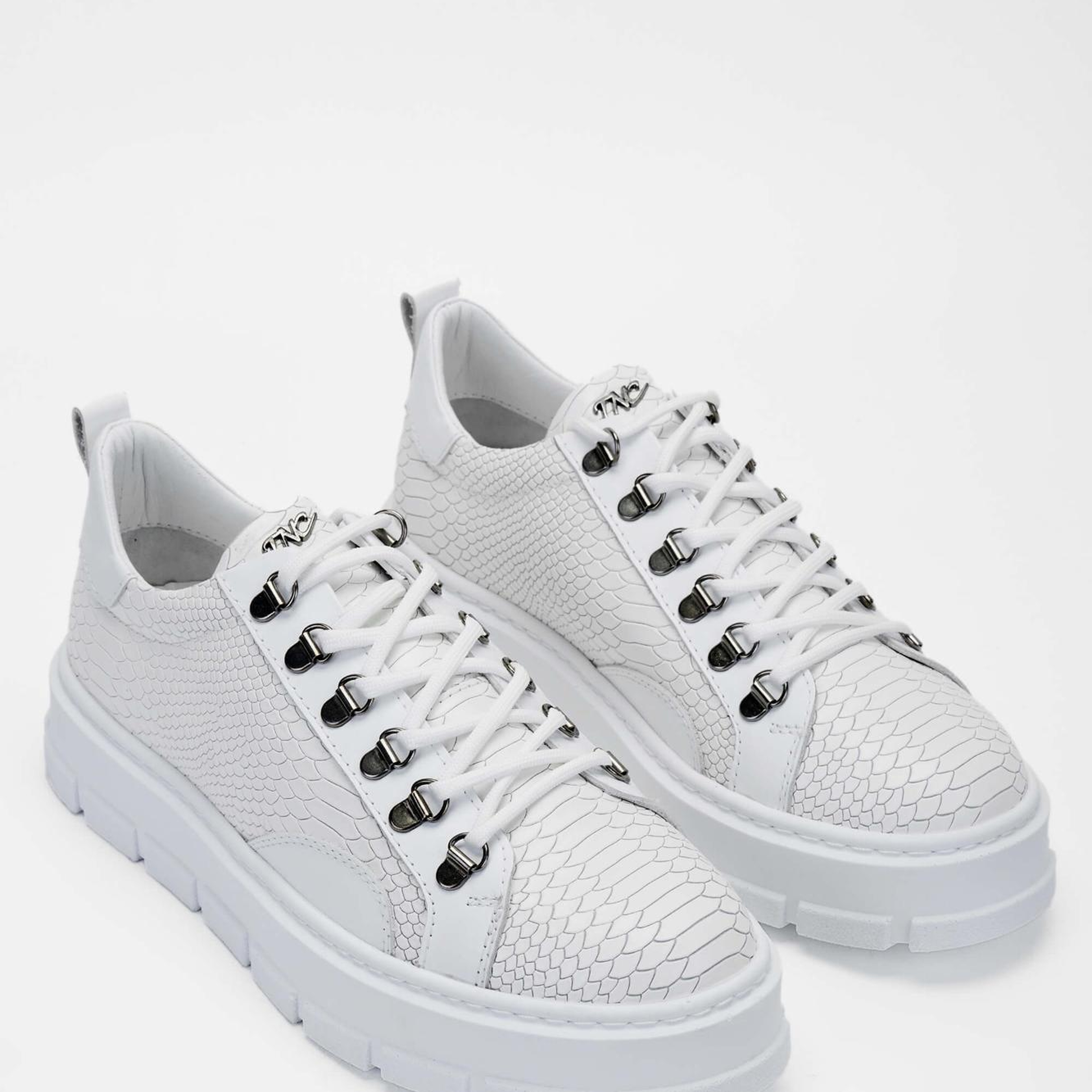 Tamer Tanca Erkek Hakiki Deri Beyaz Sneakers & Spor Ayakkabı