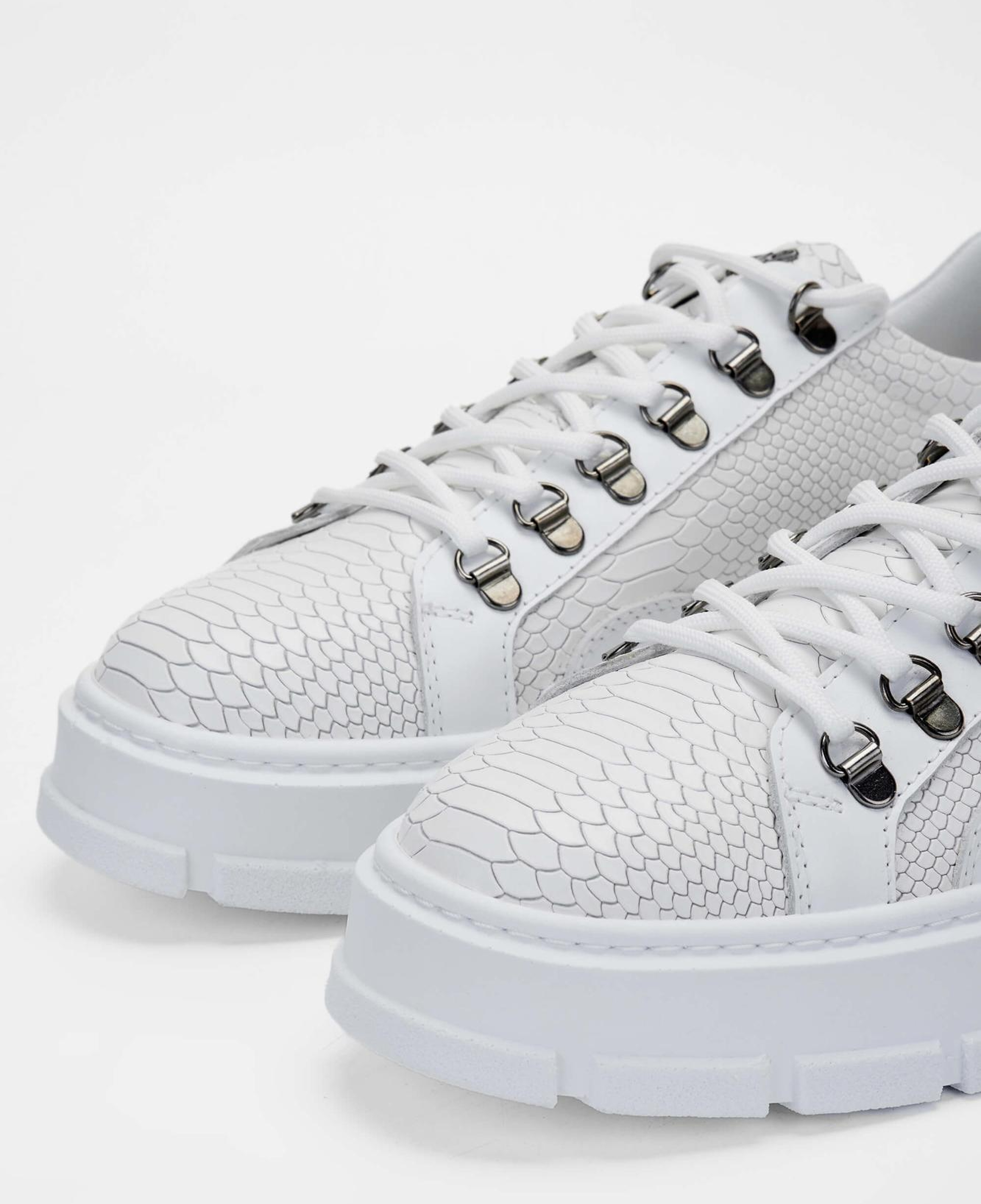 Tamer Tanca Erkek Hakiki Deri Beyaz Sneakers & Spor Ayakkabı