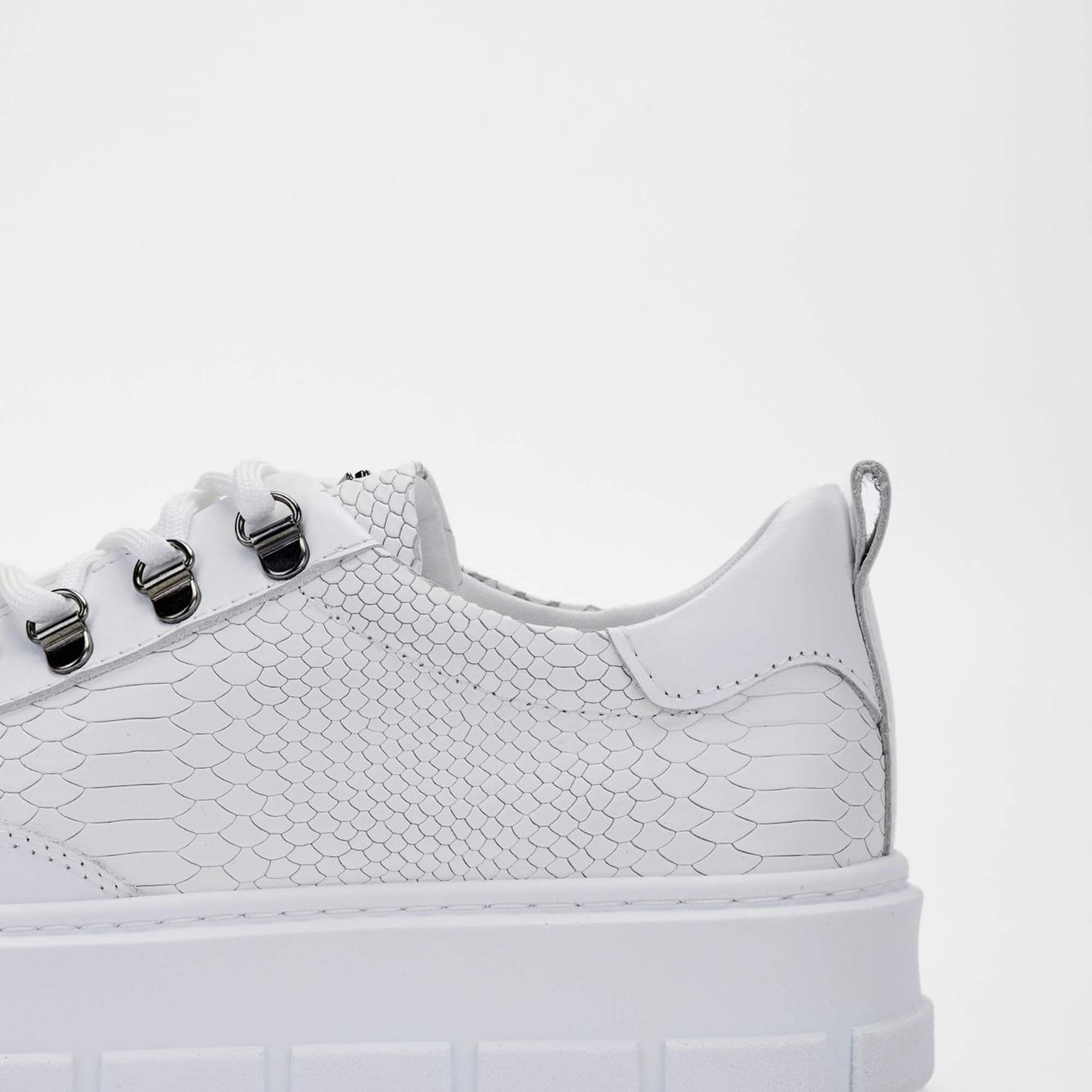 Tamer Tanca Erkek Hakiki Deri Beyaz Sneakers & Spor Ayakkabı