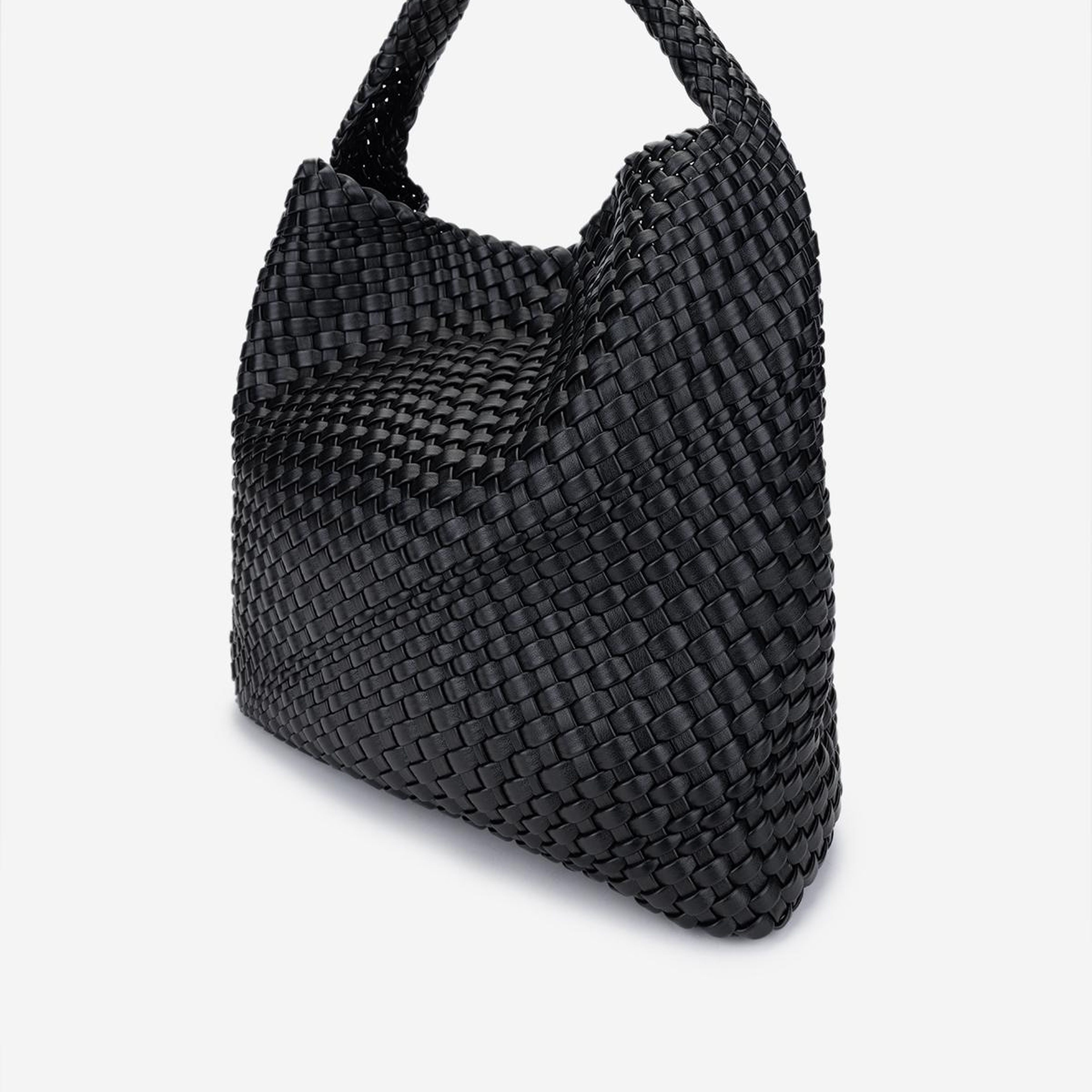 Valmenti Kadın Suni Deri Siyah Omuz Çanta