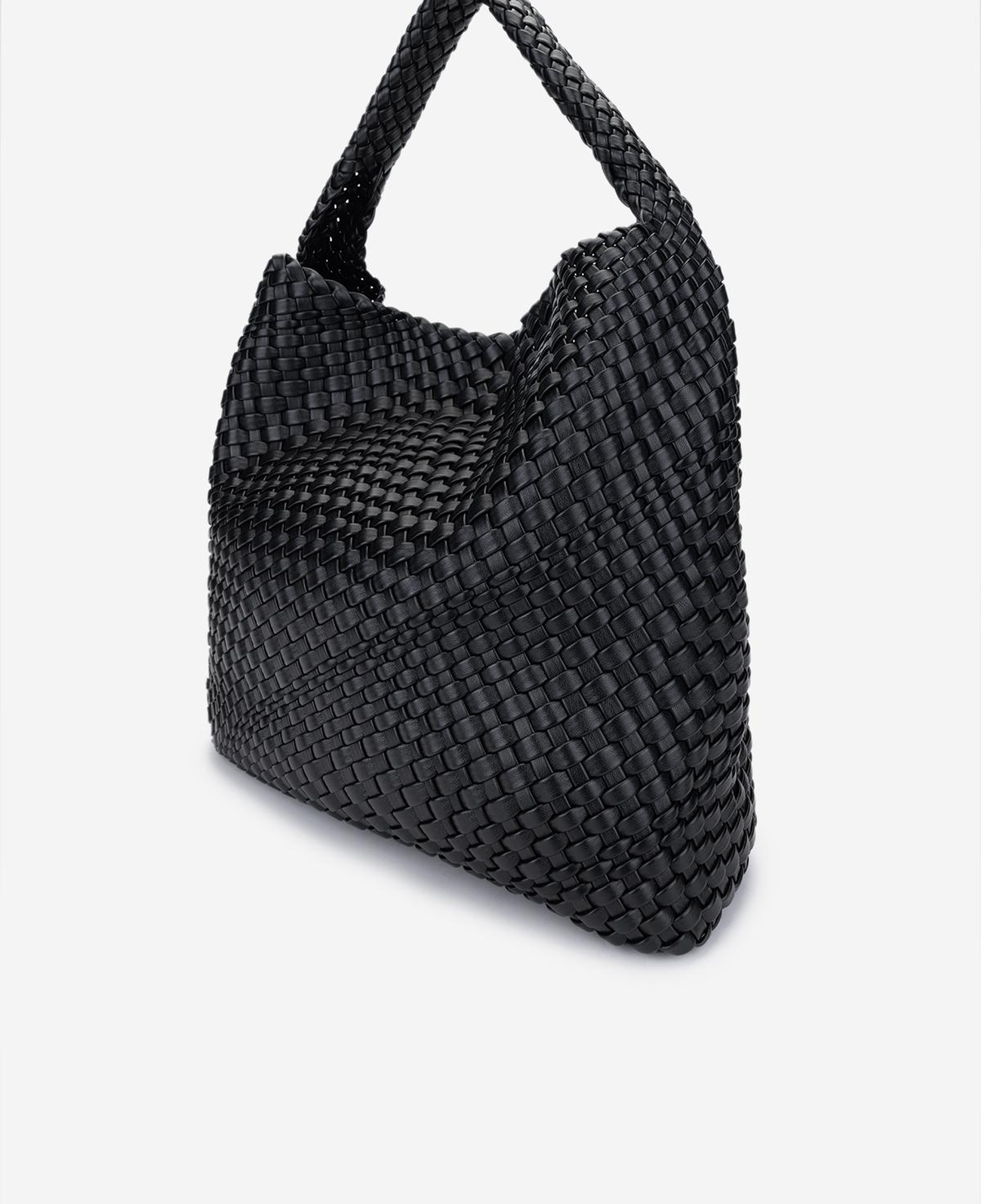 Valmenti Kadın Suni Deri Siyah Omuz Çanta