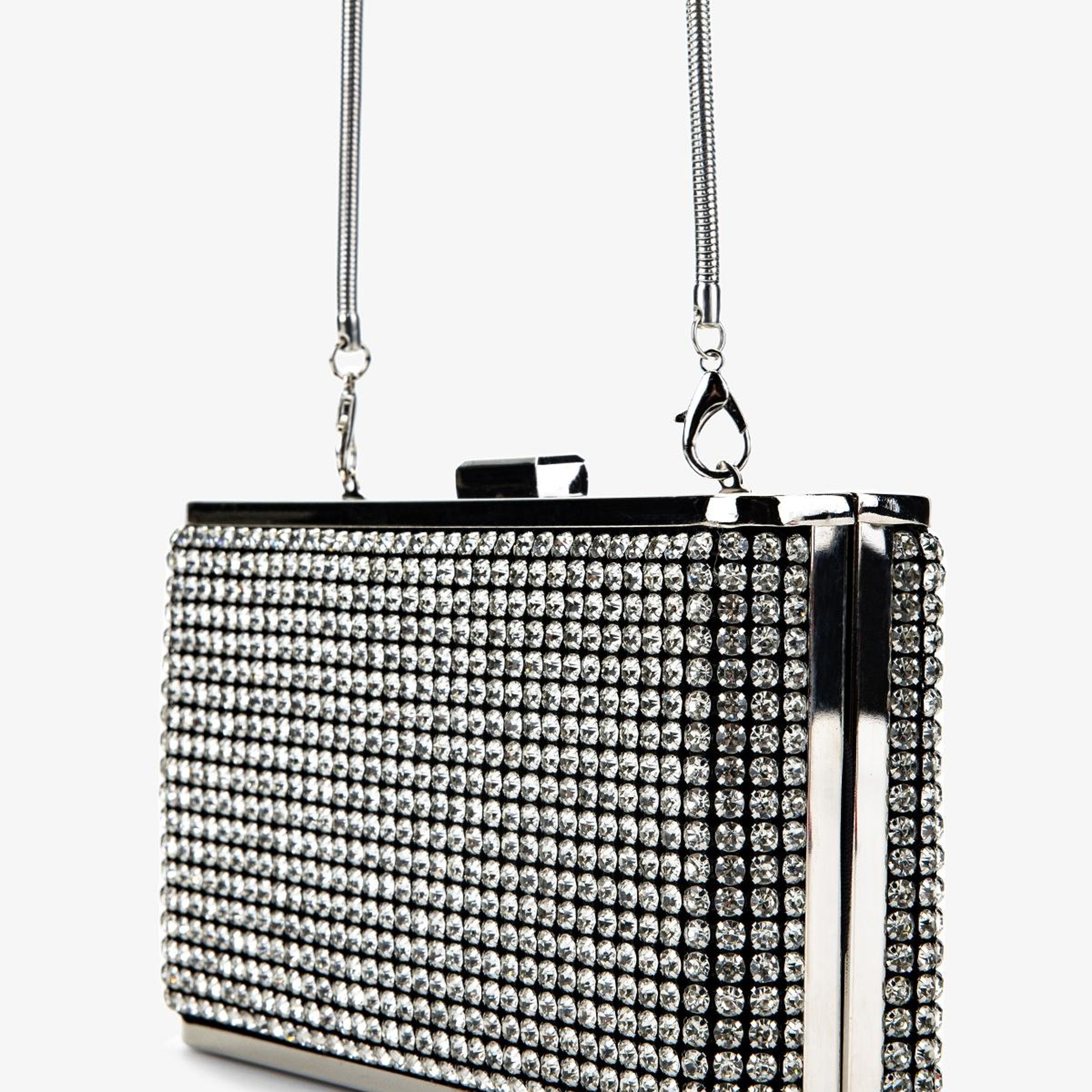 Valmenti Kadın Suni Deri Gri Omuz Çanta