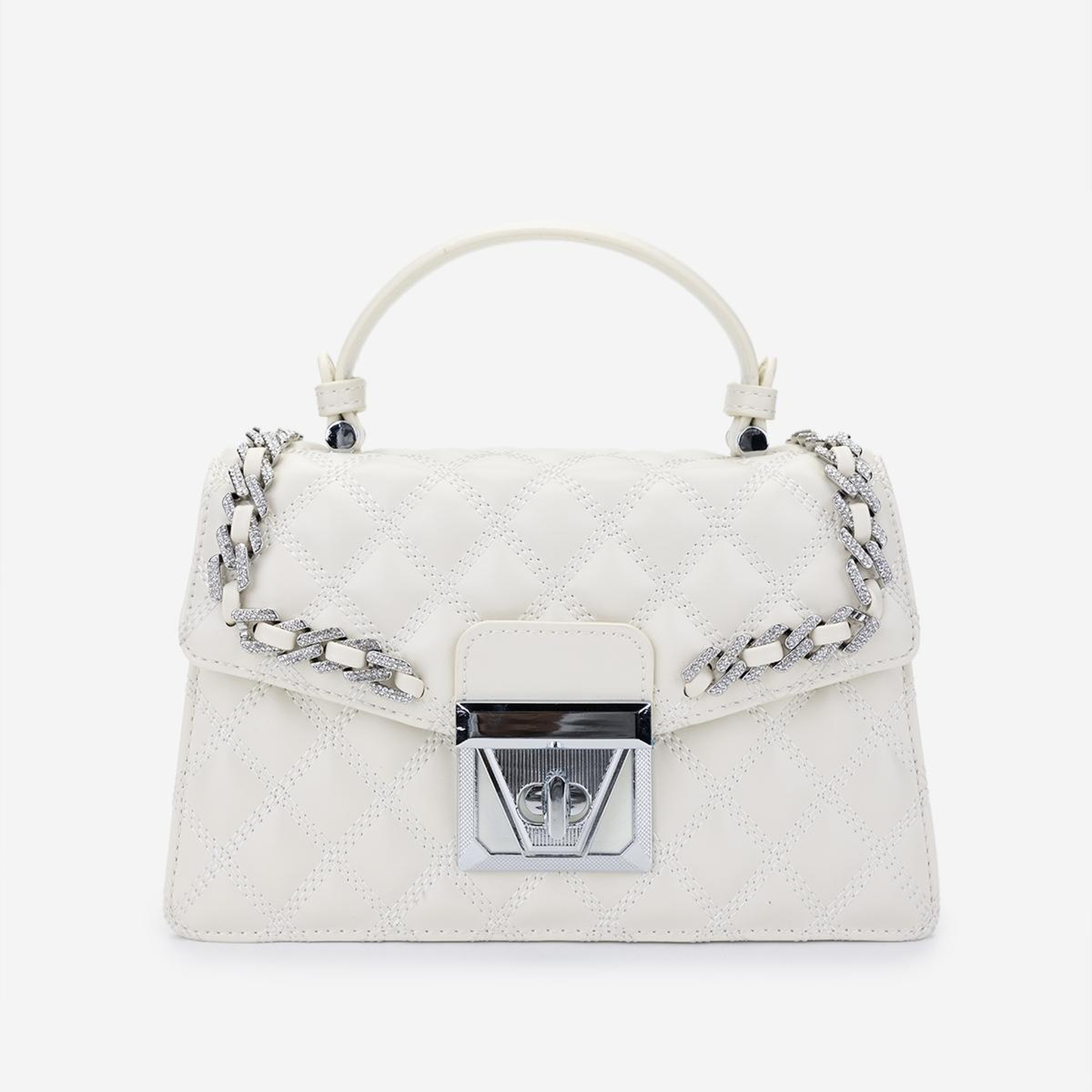 Valmenti Kadın Suni Deri Bej Omuz Çanta