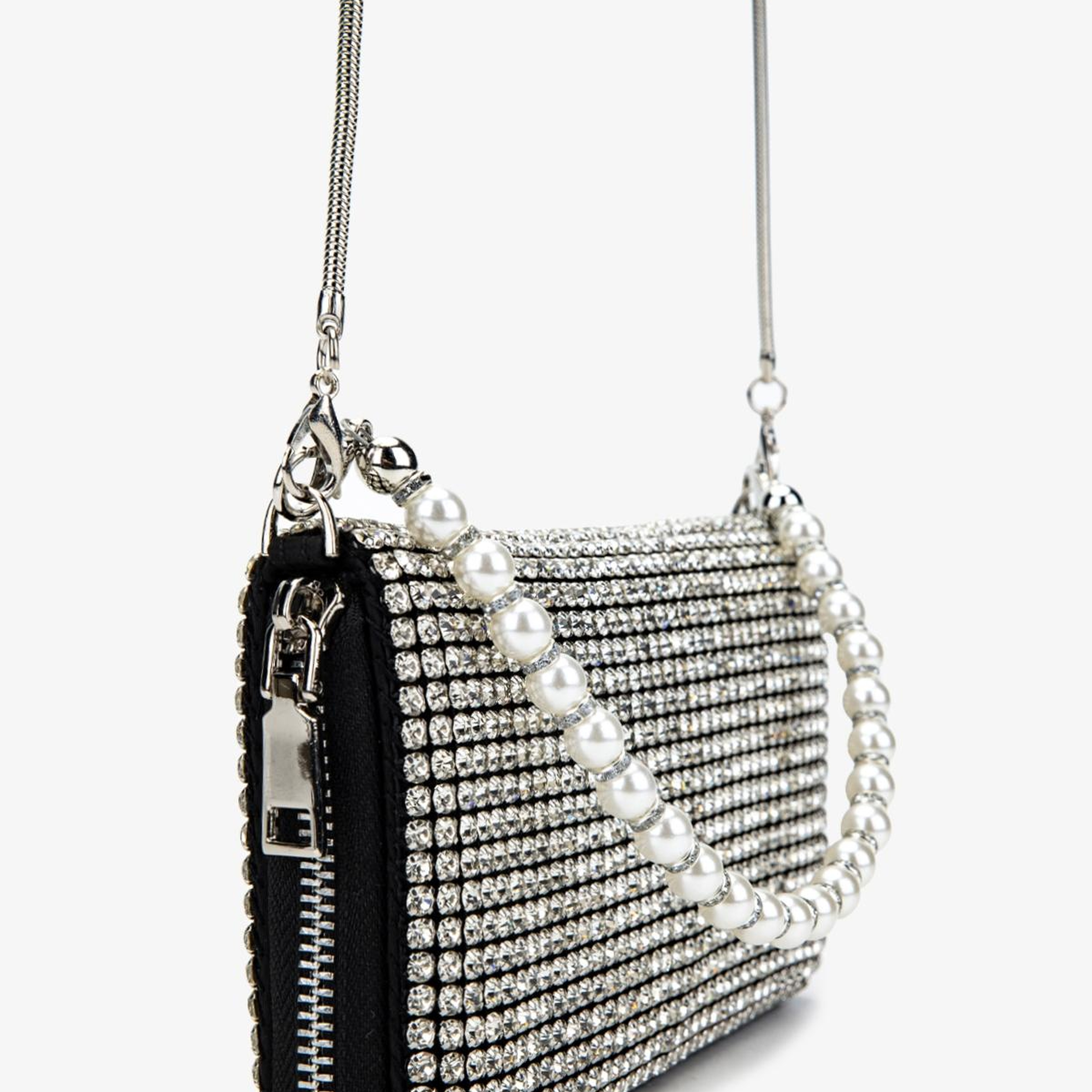 Valmenti Kadın Suni Deri Gri Omuz Çanta