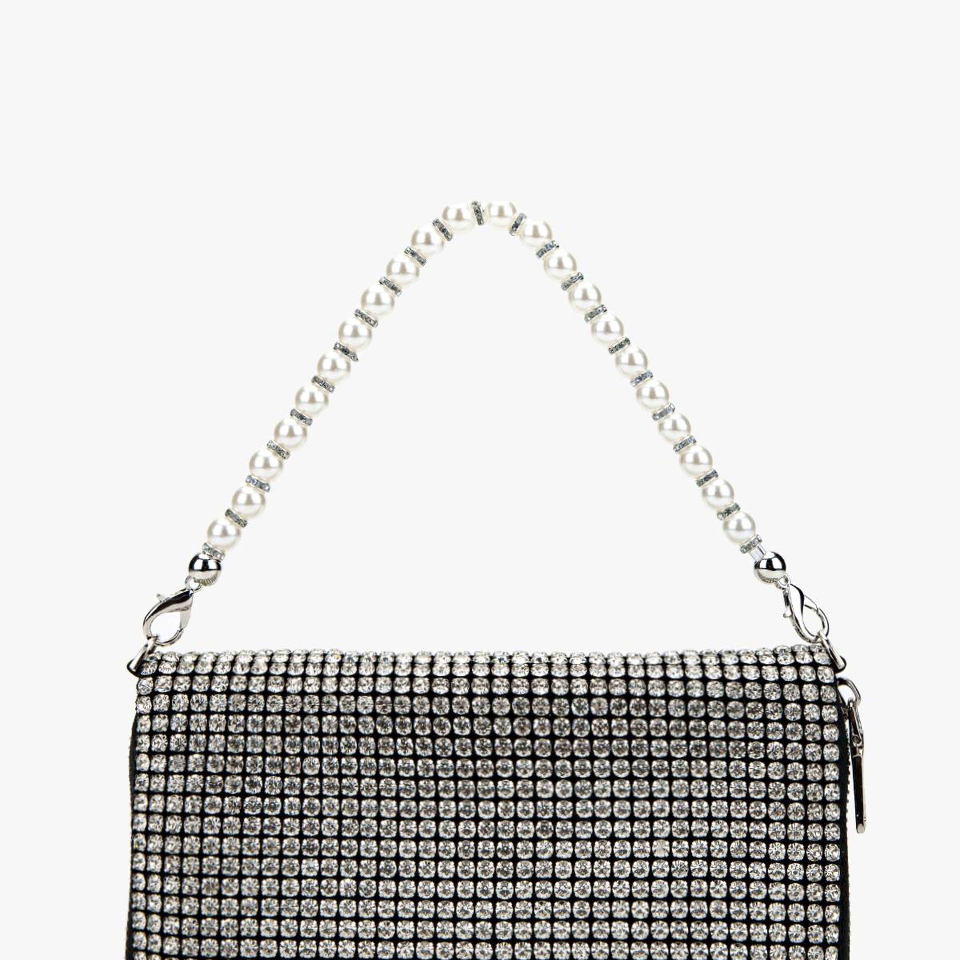 Valmenti Kadın Suni Deri Gri Omuz Çanta