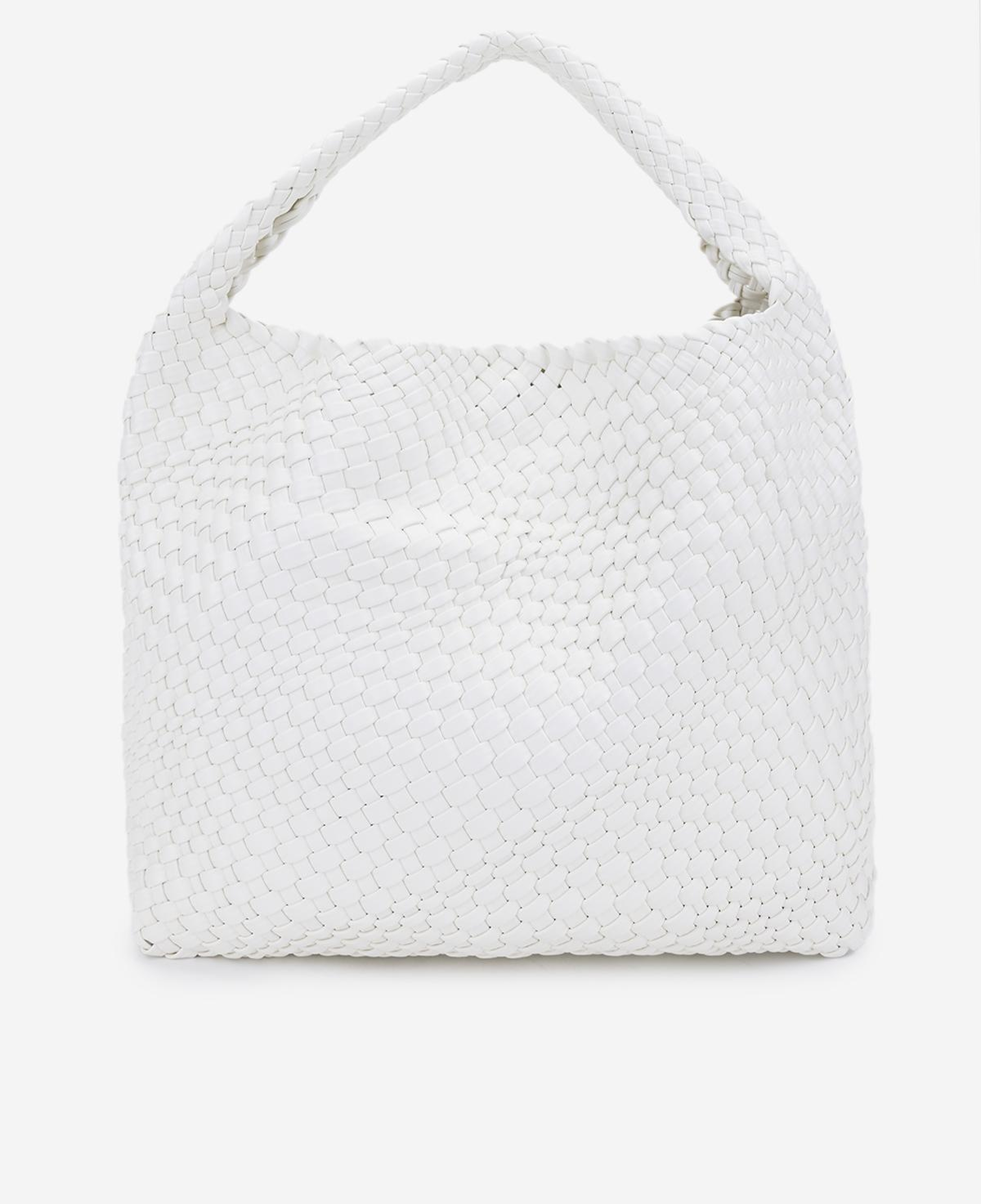 Valmenti Kadın Suni Deri Beyaz Omuz Çanta