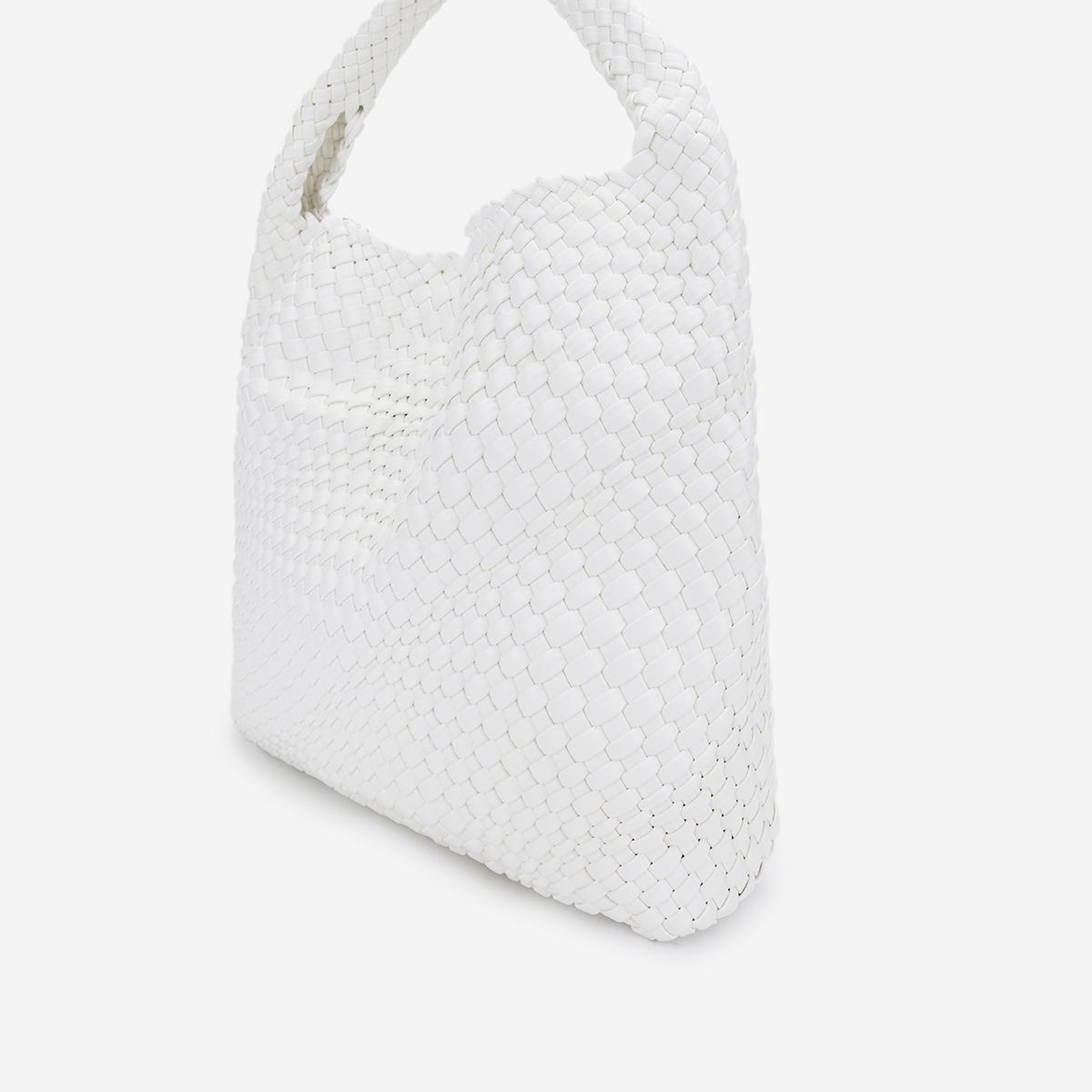 Valmenti Kadın Suni Deri Beyaz Omuz Çanta