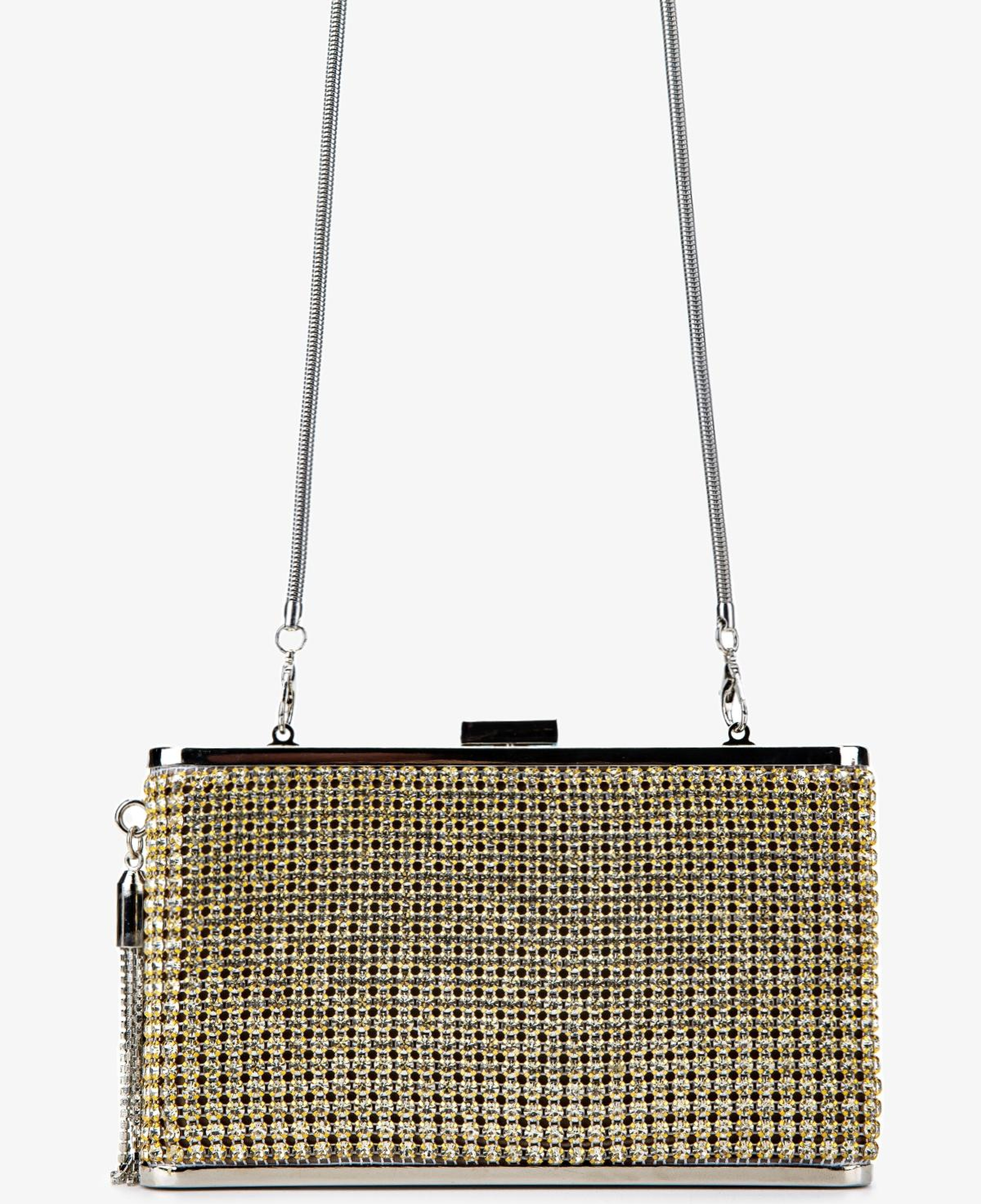 Valmenti Kadın Suni Deri Altın Omuz Çanta