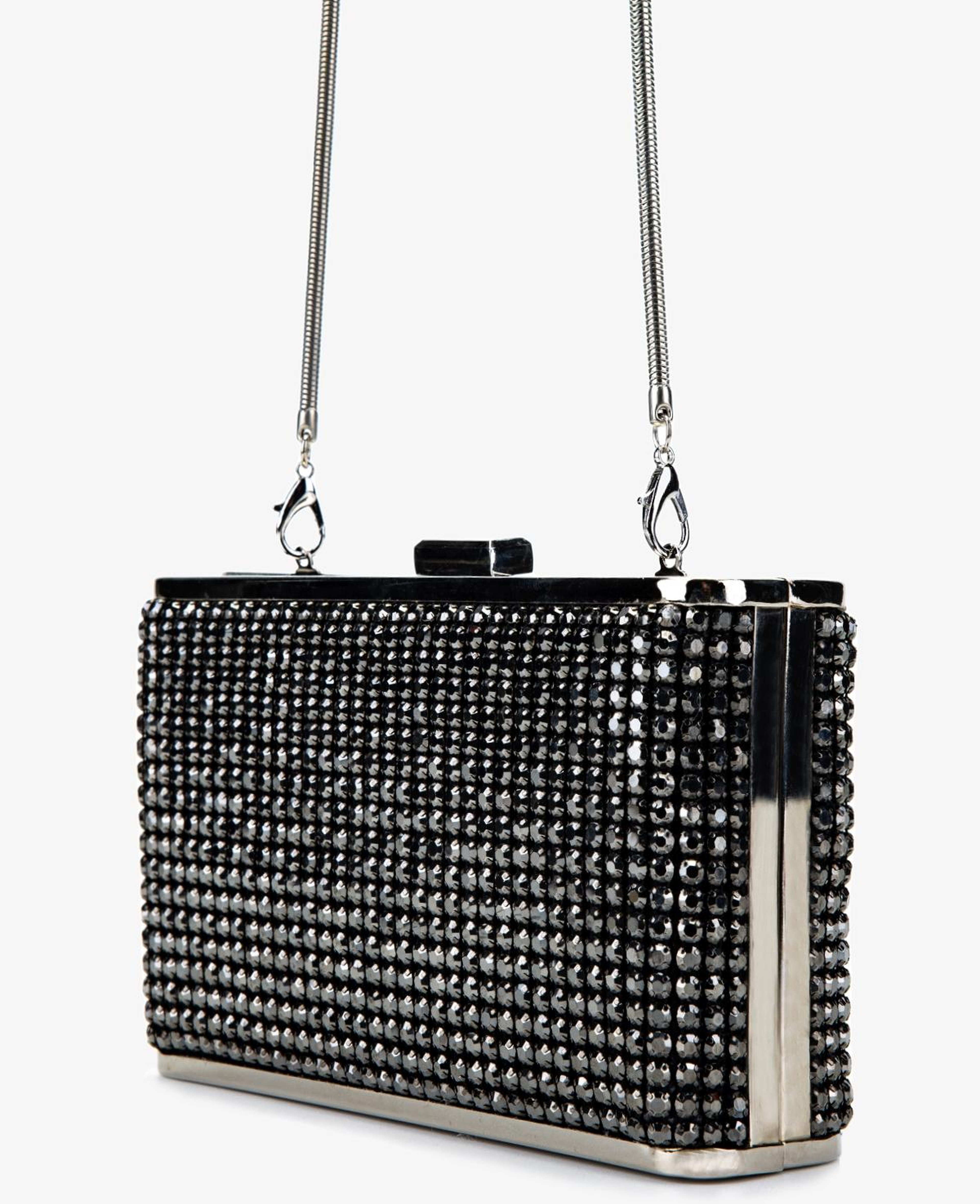 Valmenti Kadın Suni Deri Metalik Omuz Çanta