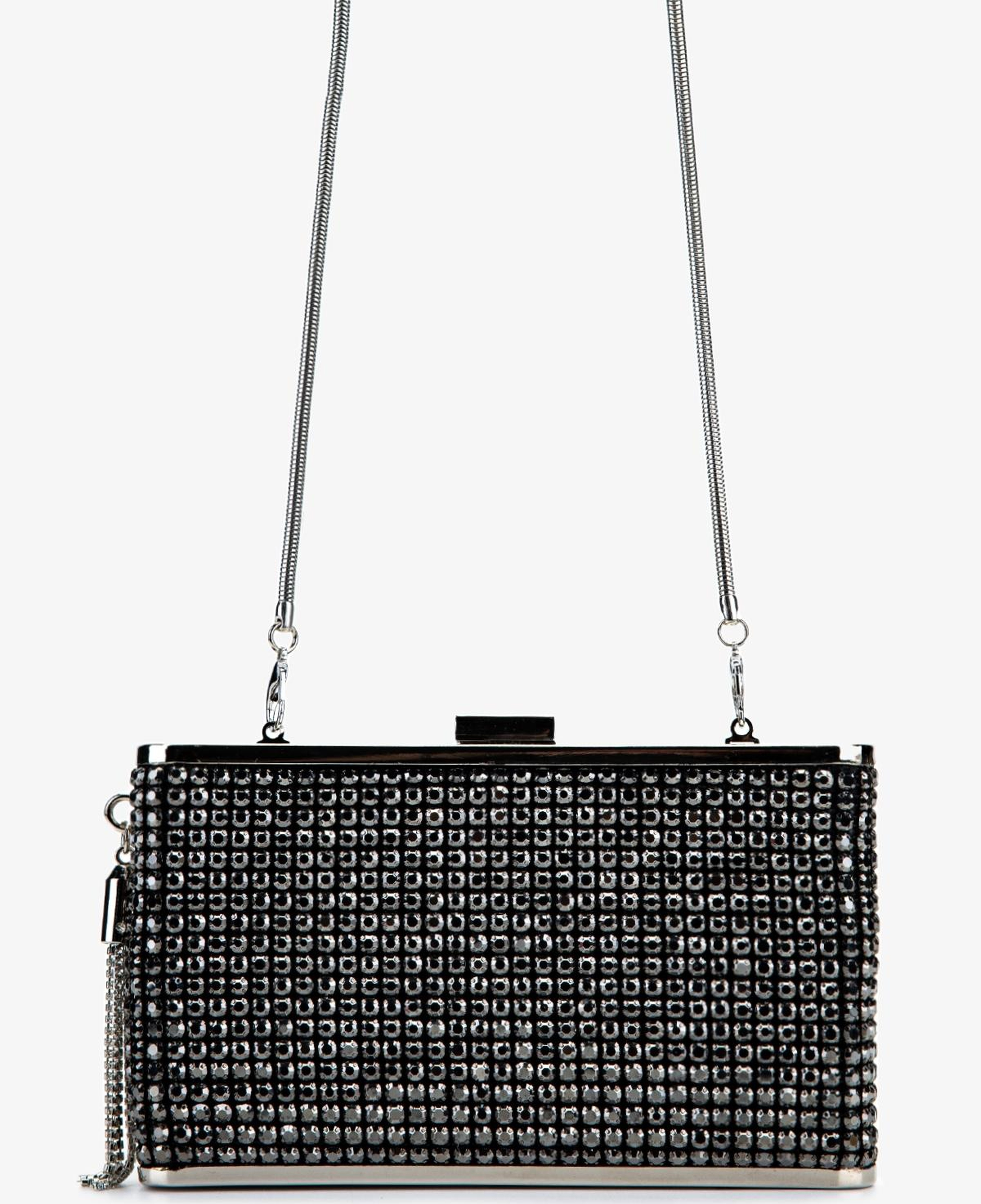 Valmenti Kadın Suni Deri Metalik Omuz Çanta