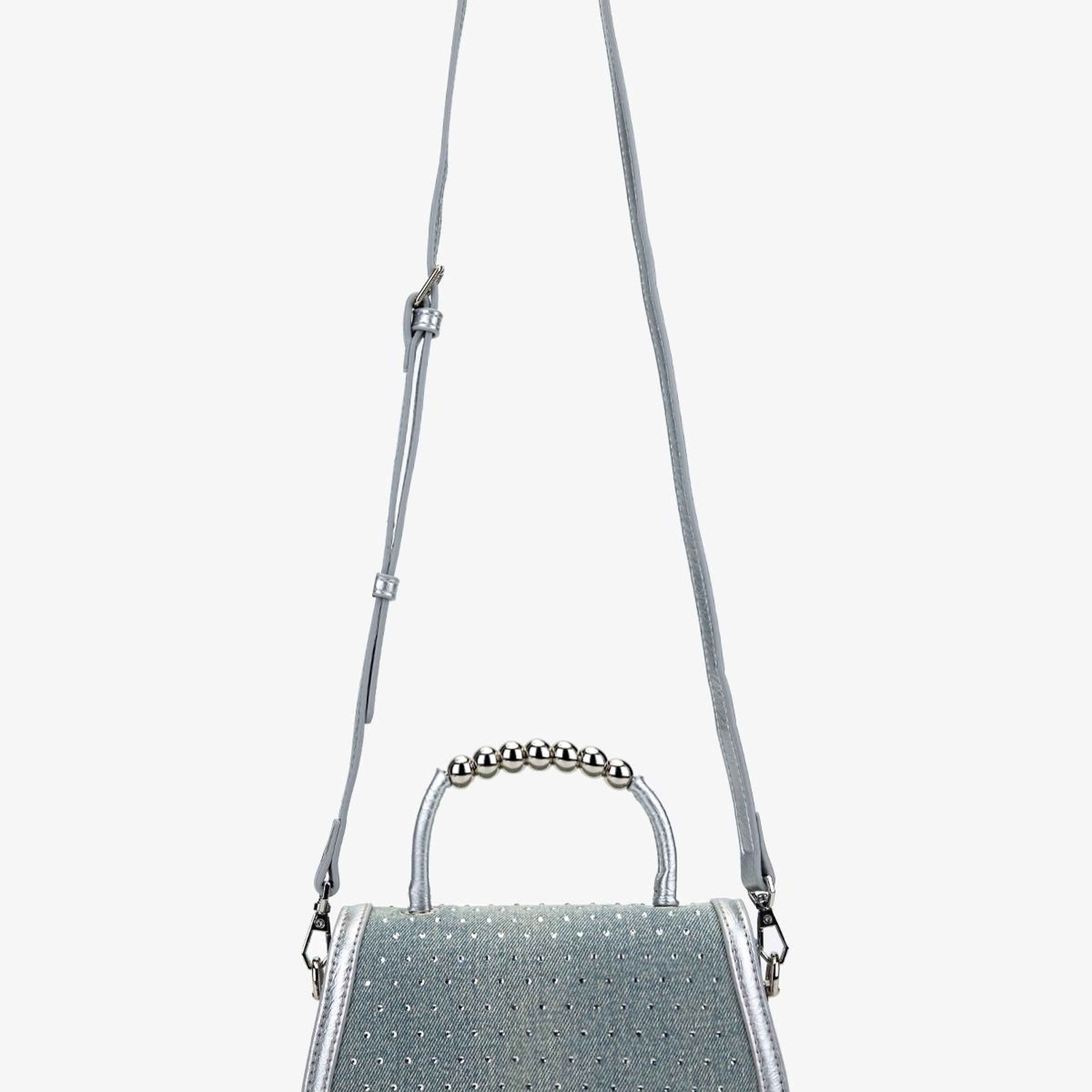 Valmenti Kadın Suni Deri Mavi Omuz Çanta