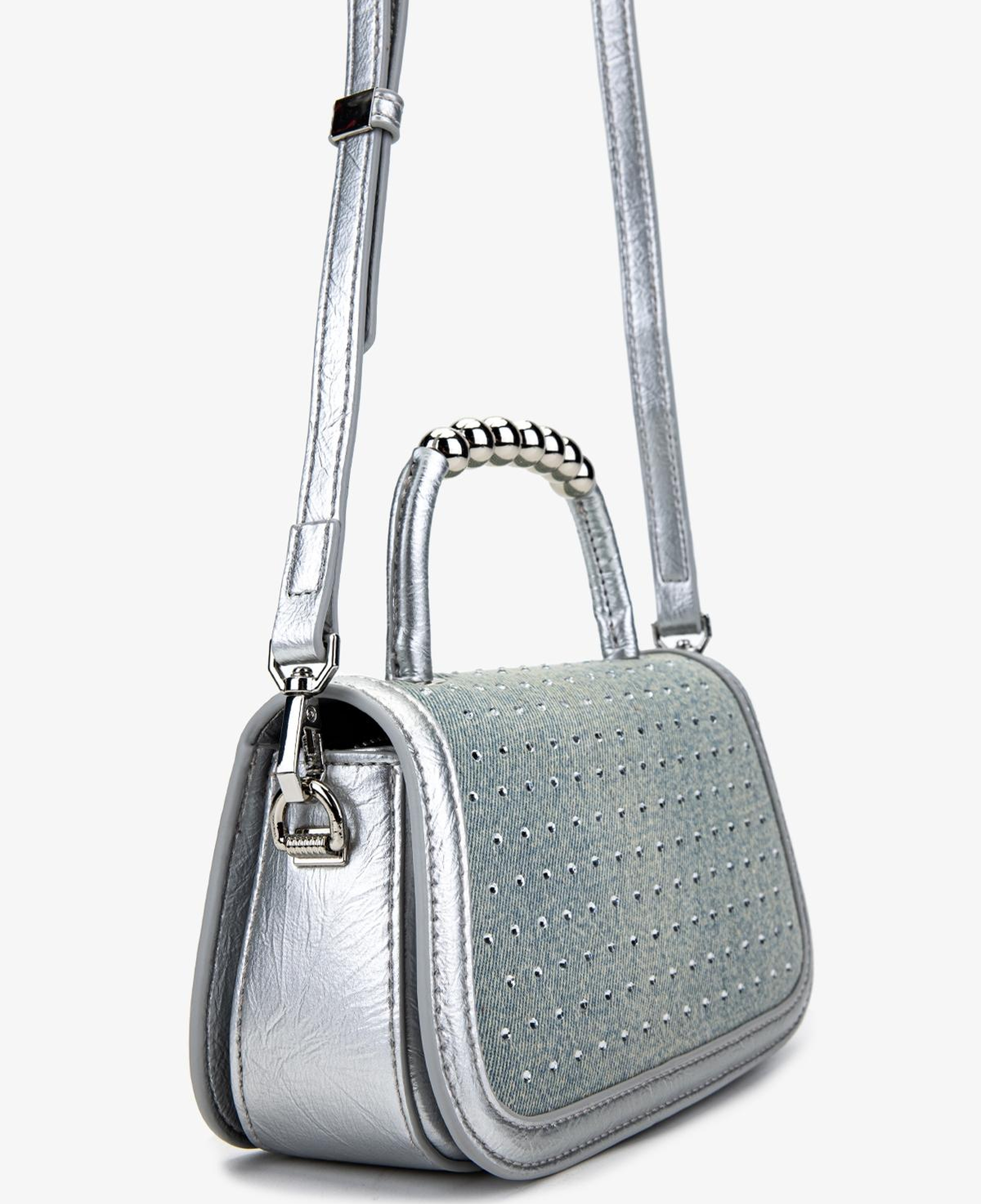 Valmenti Kadın Suni Deri Mavi Omuz Çanta