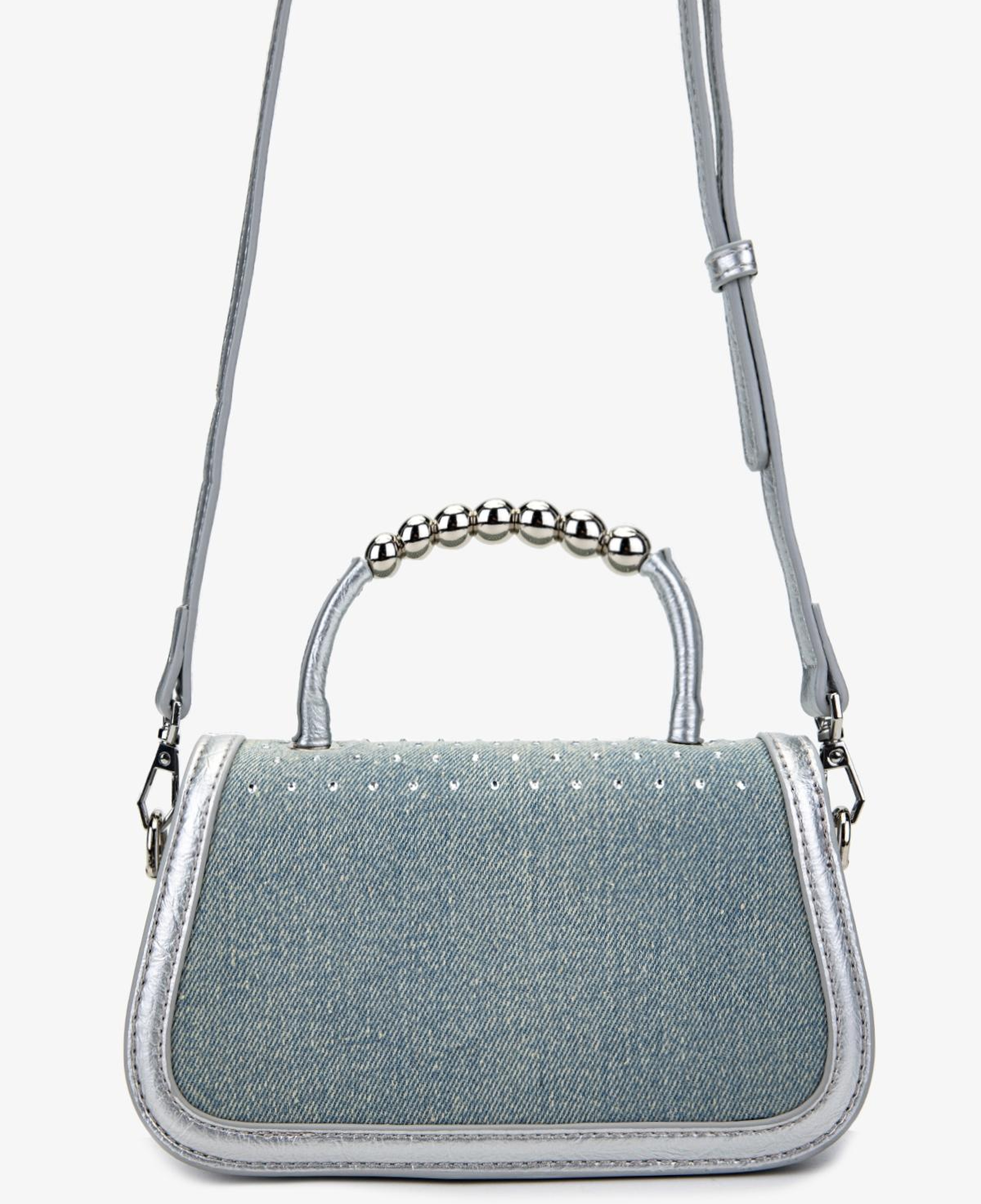 Valmenti Kadın Suni Deri Mavi Omuz Çanta