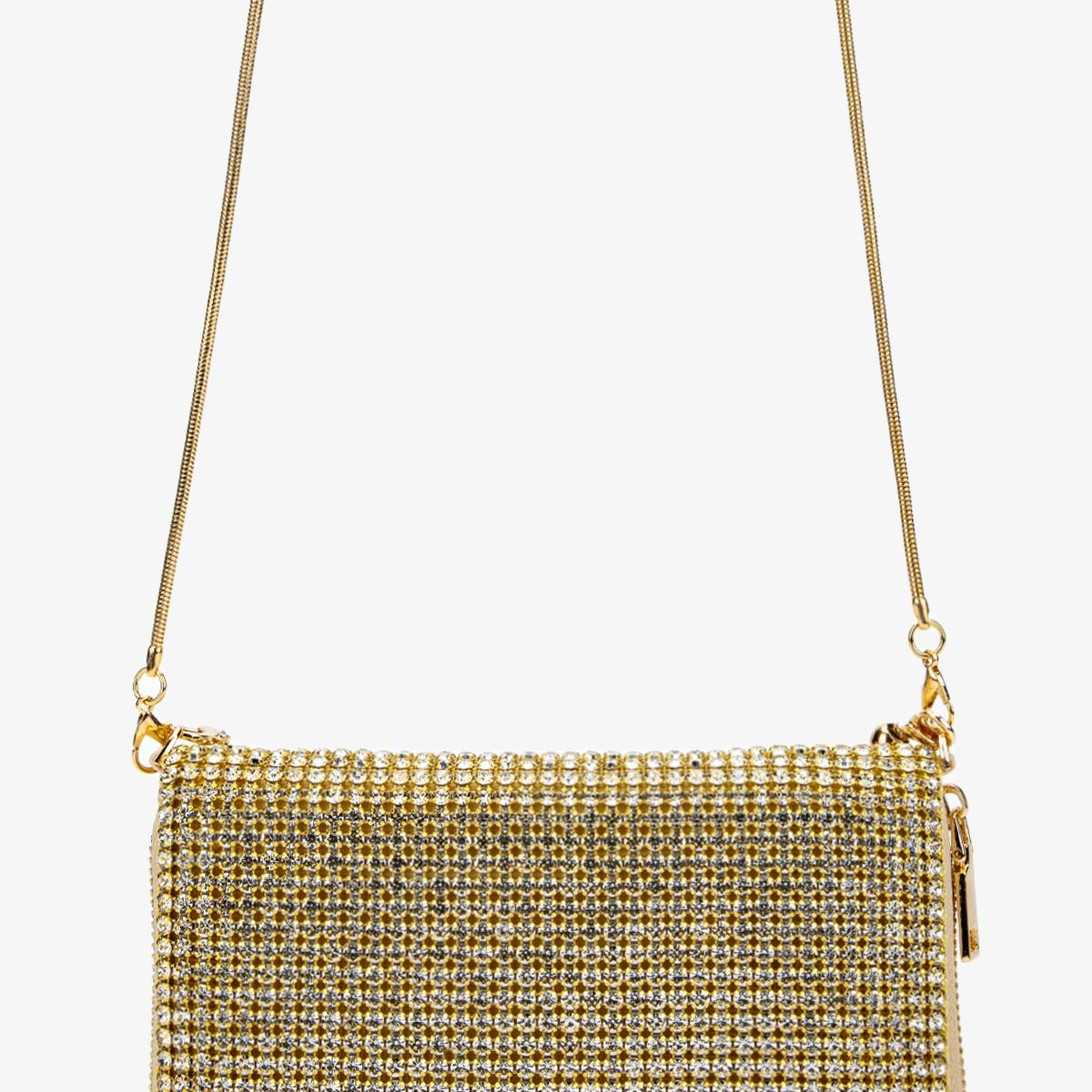 Valmenti Kadın Suni Deri Gold Omuz Çanta