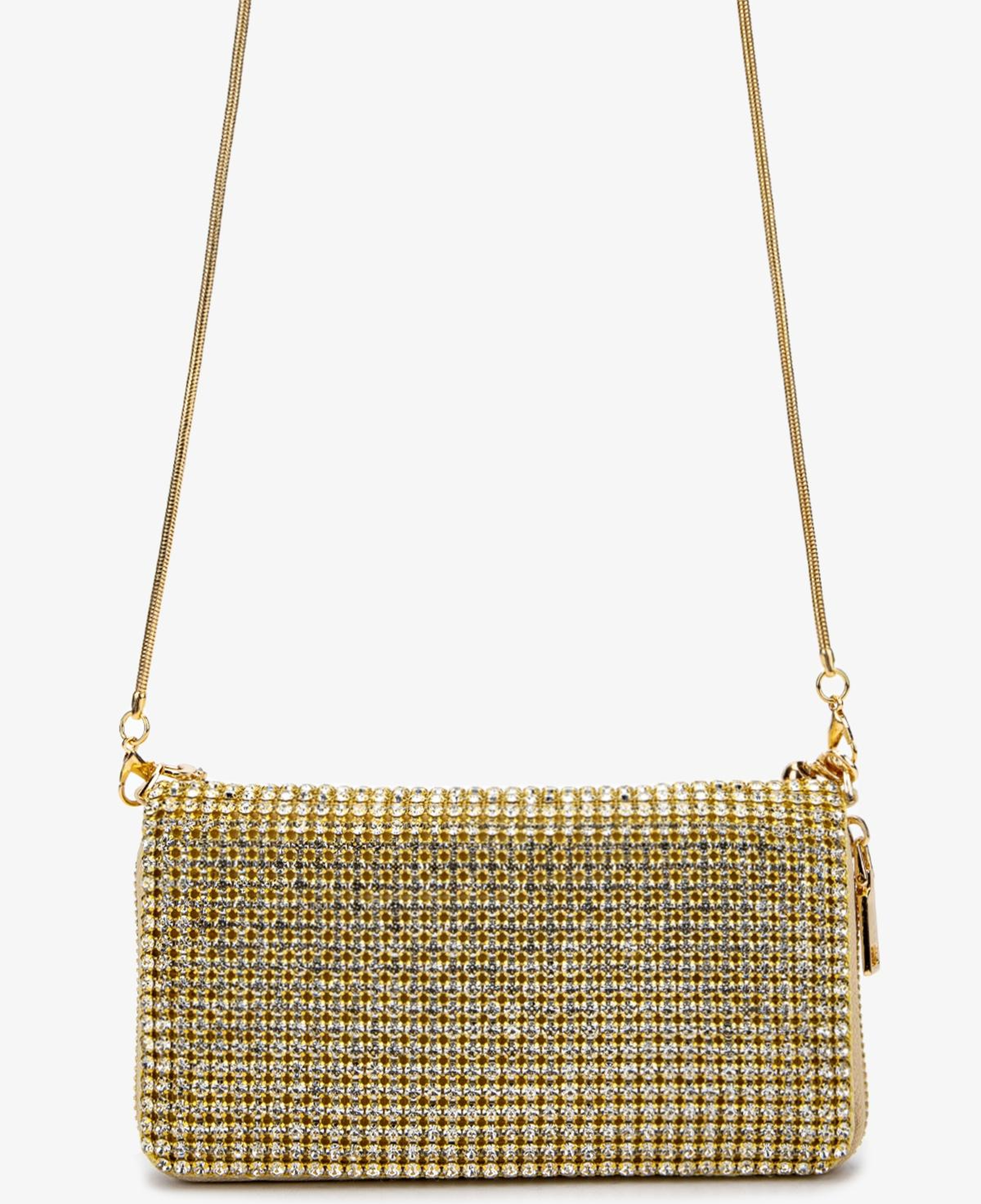 Valmenti Kadın Suni Deri Gold Omuz Çanta