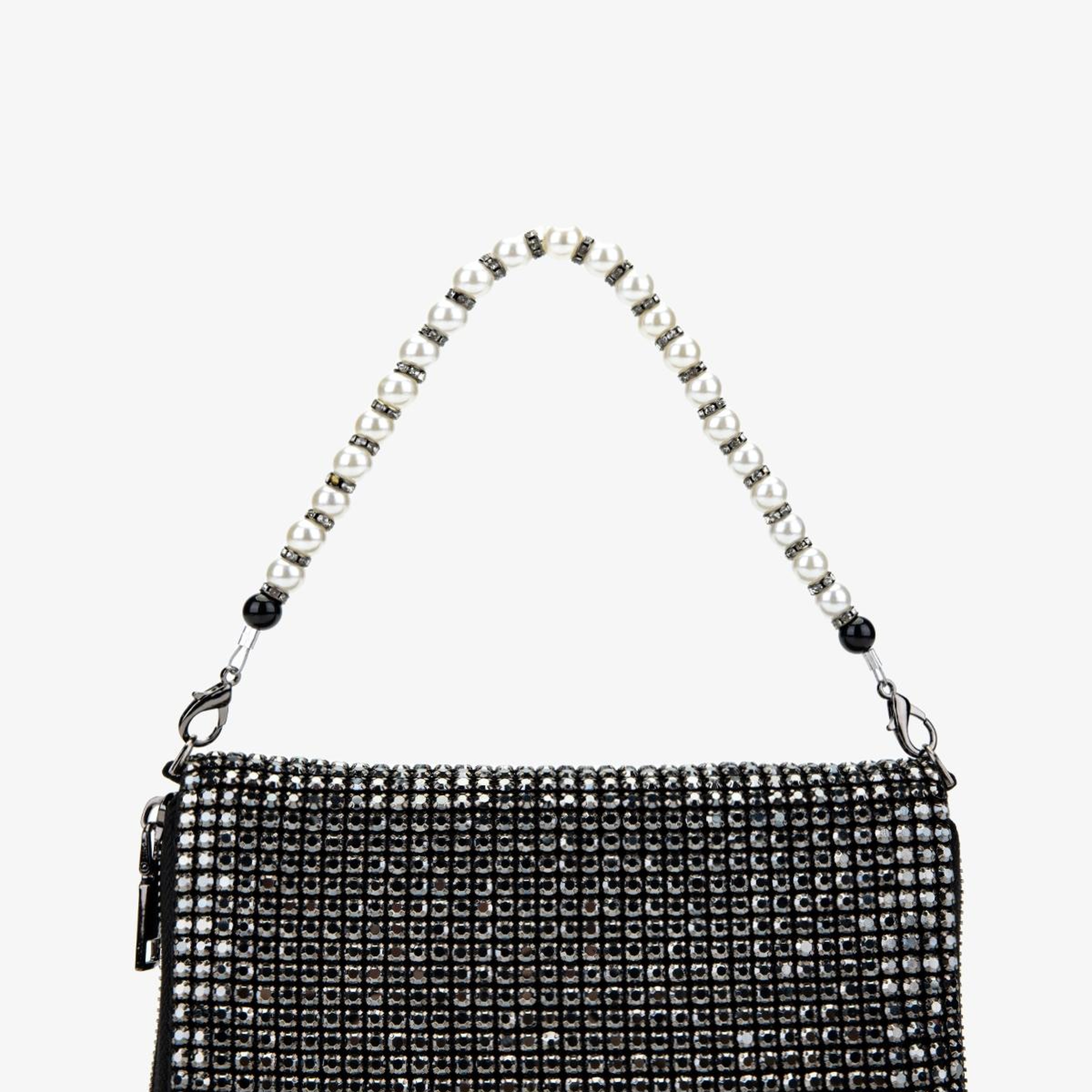 Valmenti Kadın Suni Deri Metalik Omuz Çanta