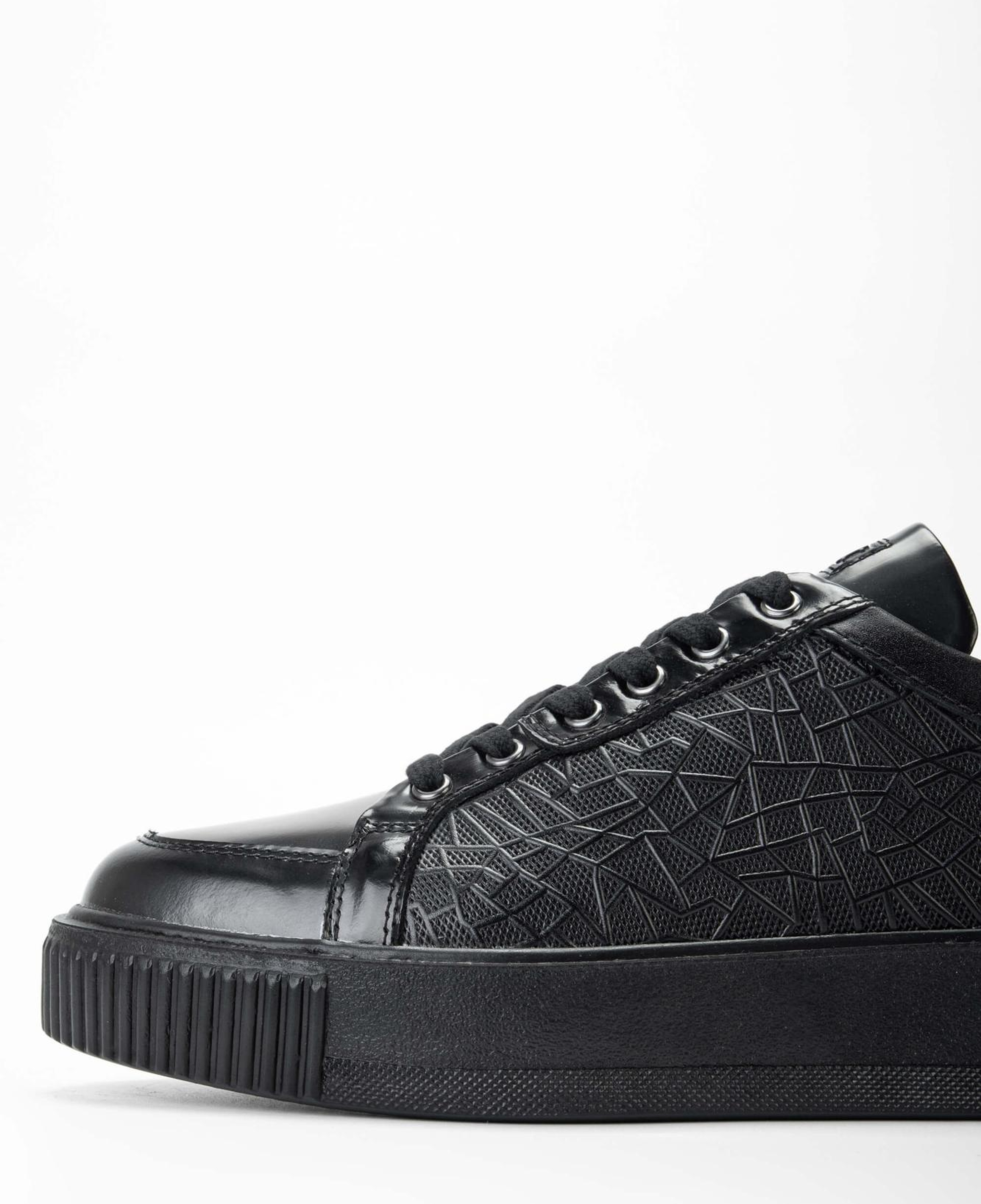 Tamer Tanca Erkek Hakiki Deri Siyah/Siyah Sneakers & Spor Ayakkabı