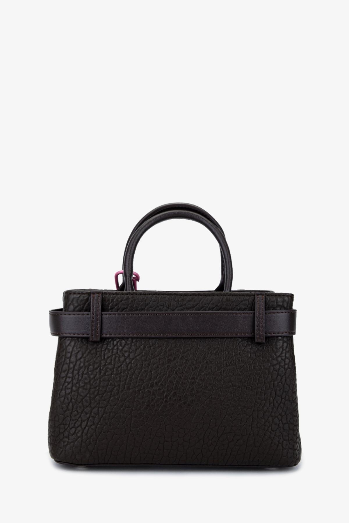 Valmenti Kadın Suni Deri Kahverengi Omuz Çanta