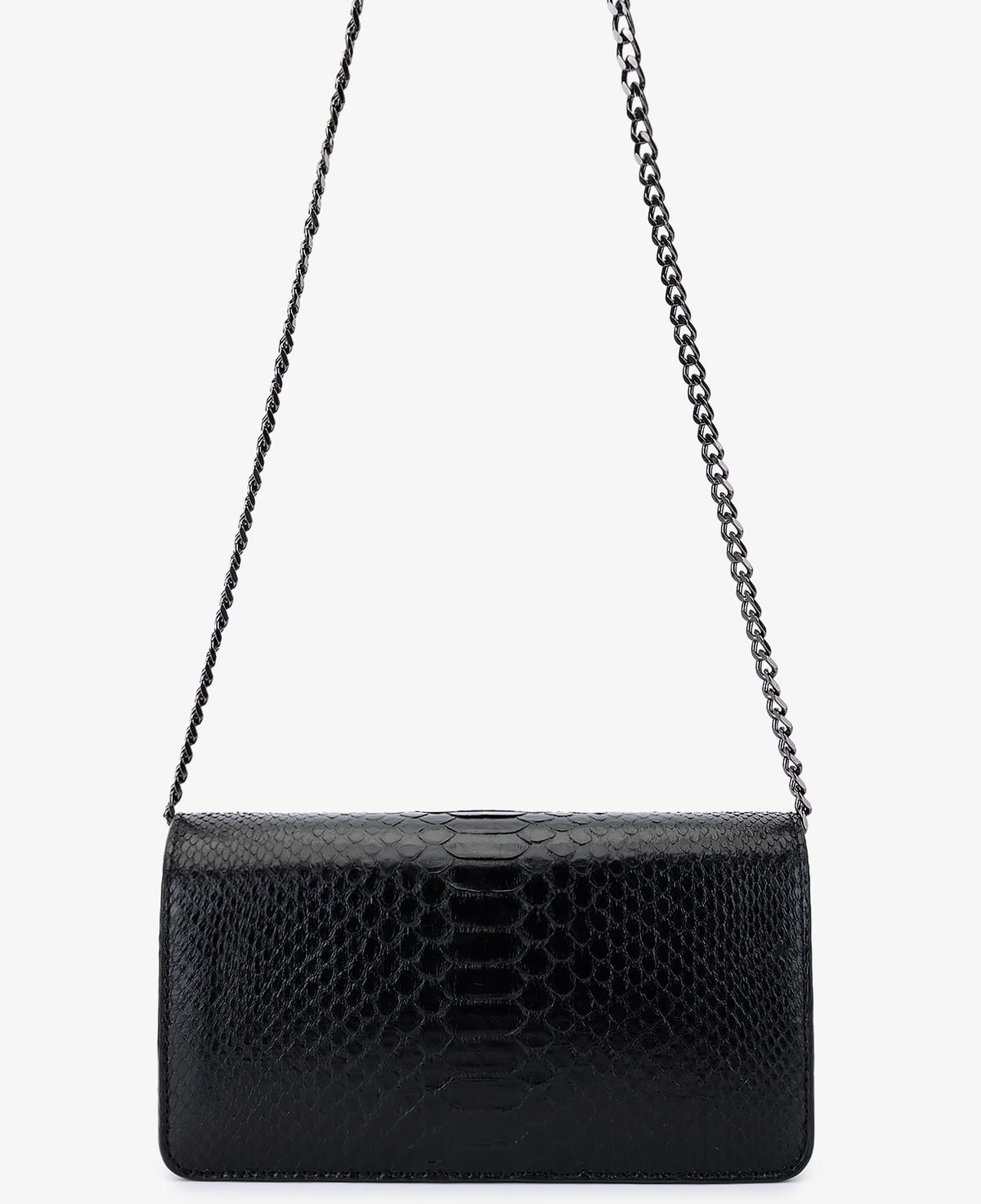 Valmenti Kadın Hakiki Deri Siyah Omuz Çanta