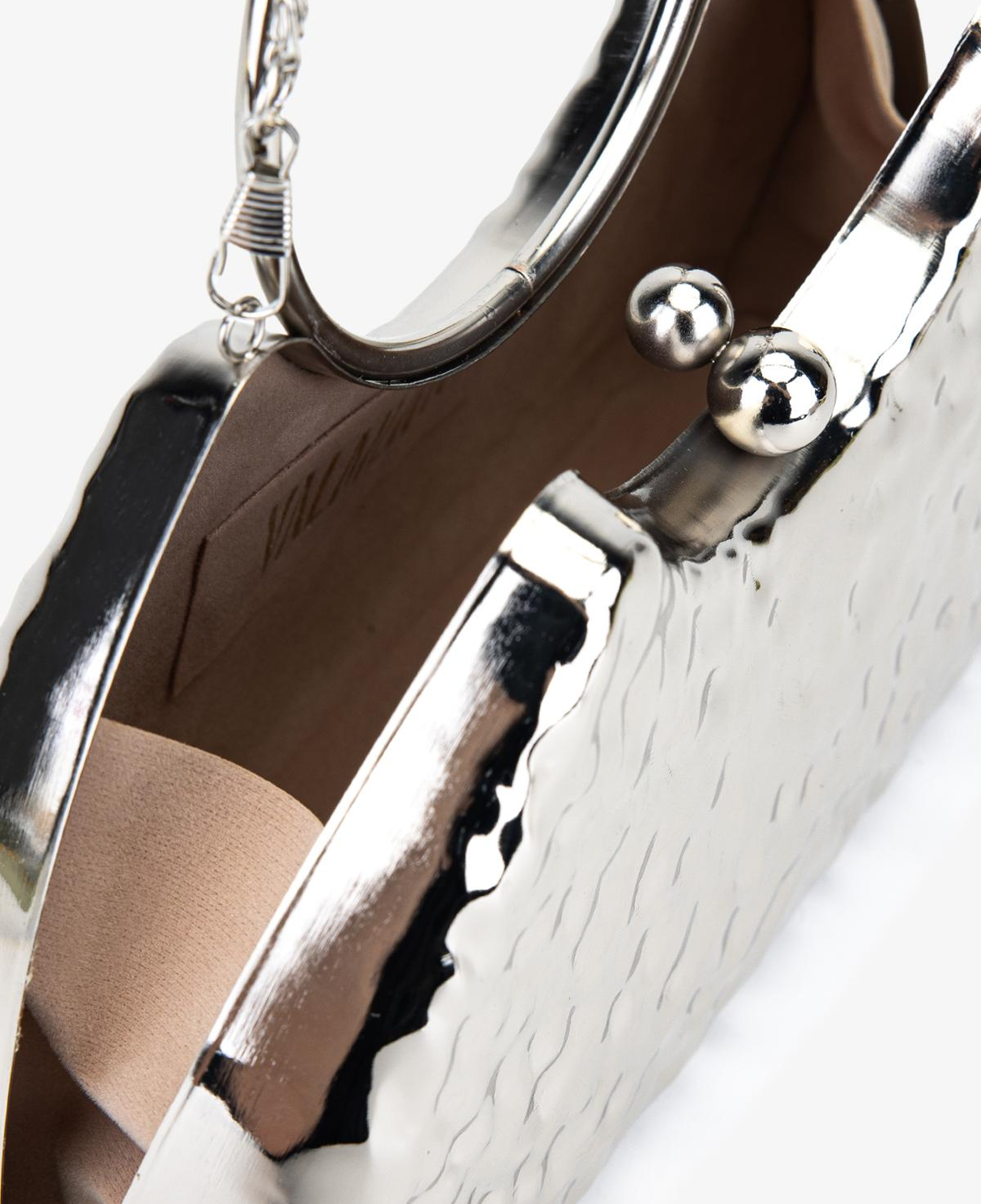 Valmenti Kadın Vegan Gri Abiye Çanta