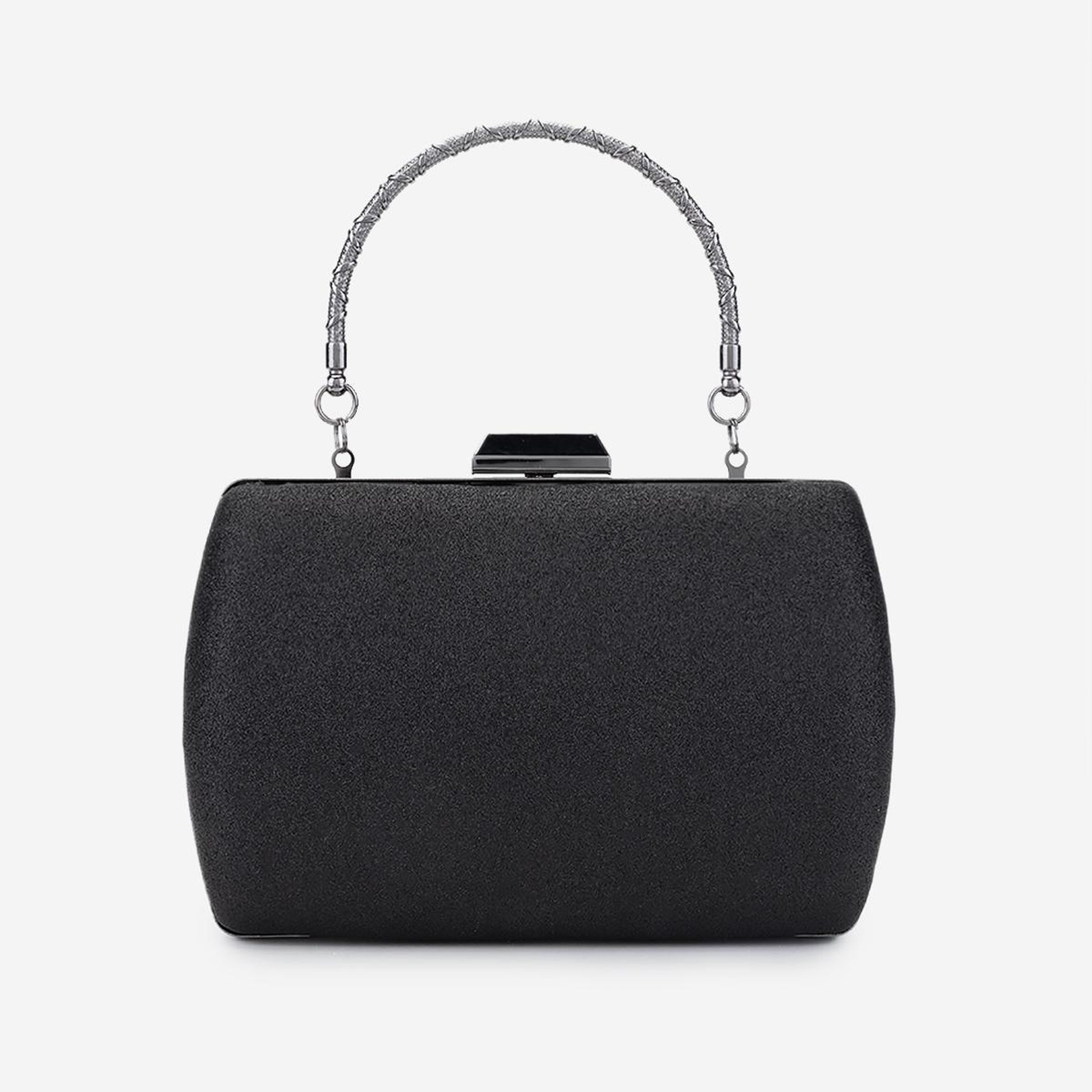 Valmenti Kadın Suni Deri Siyah Abiye Çanta