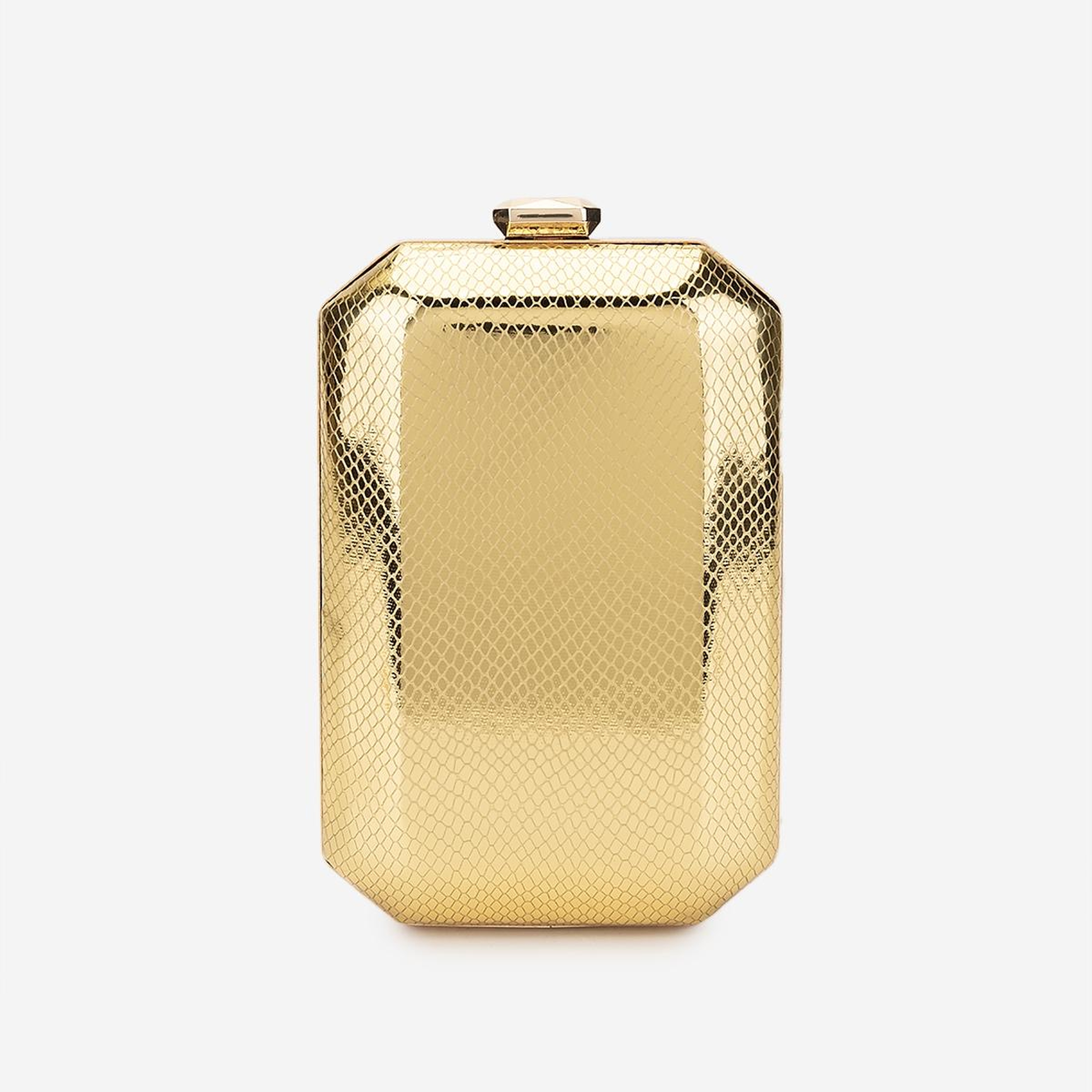 Valmenti Kadın Suni Deri Altın Abiye Çanta