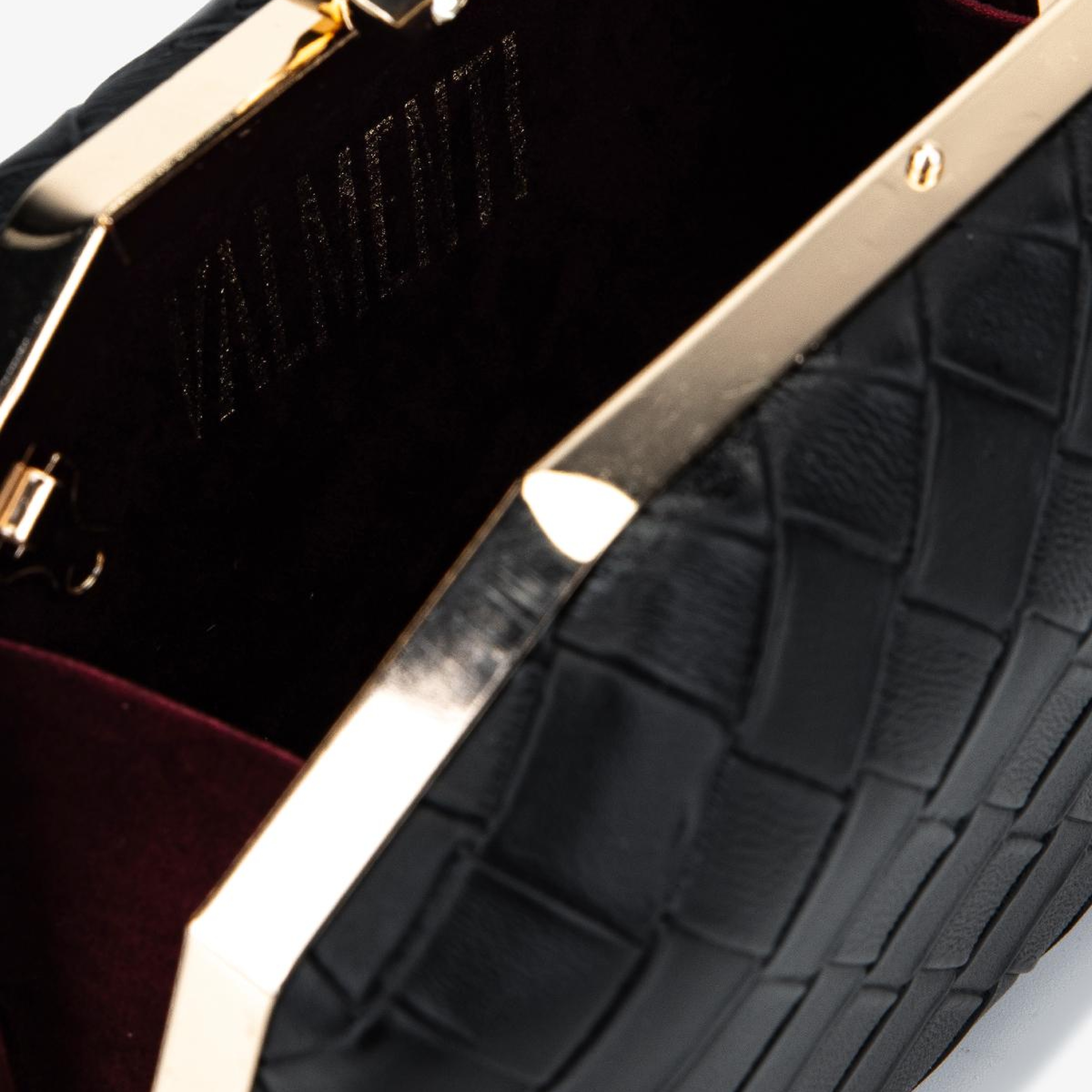 Valmenti Kadın Vegan Siyah Abiye Çanta