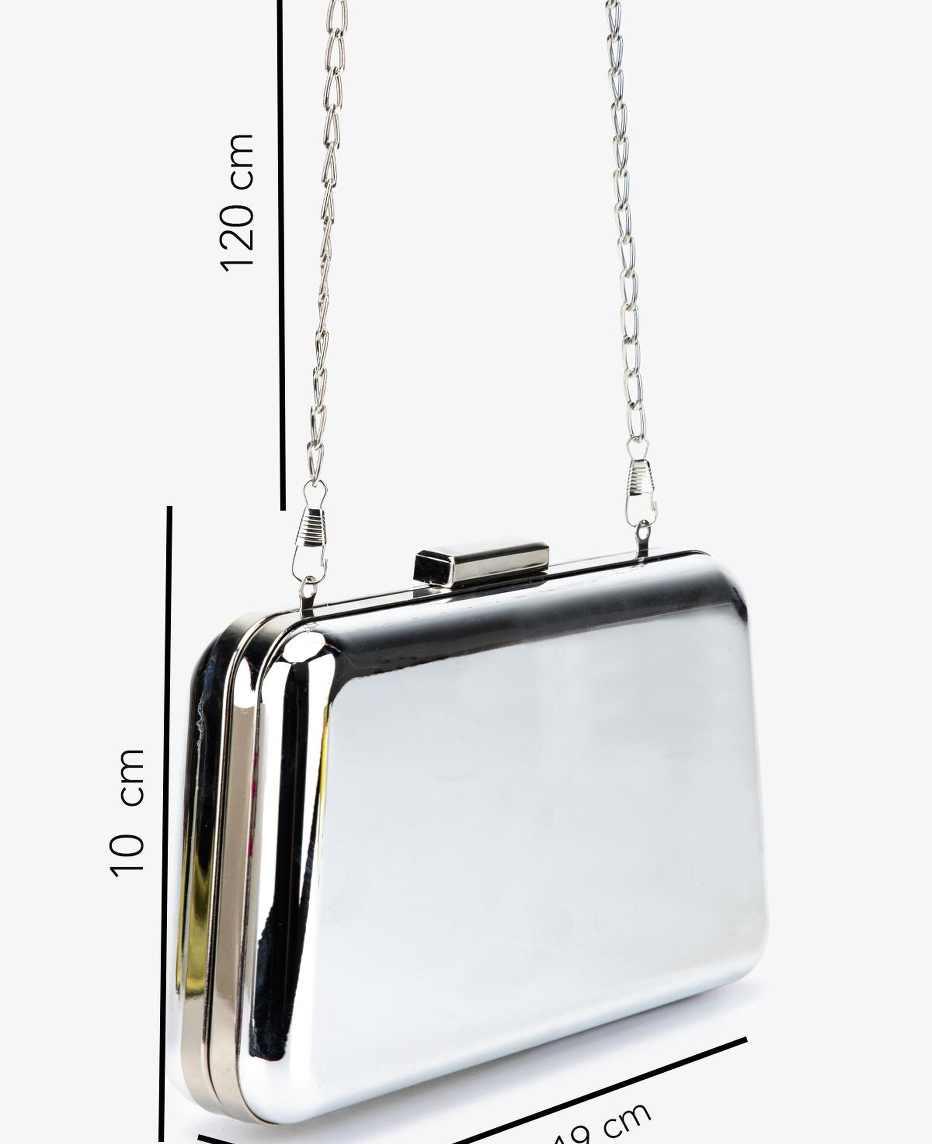 Valmenti Kadın Vegan Gri Abiye Çanta