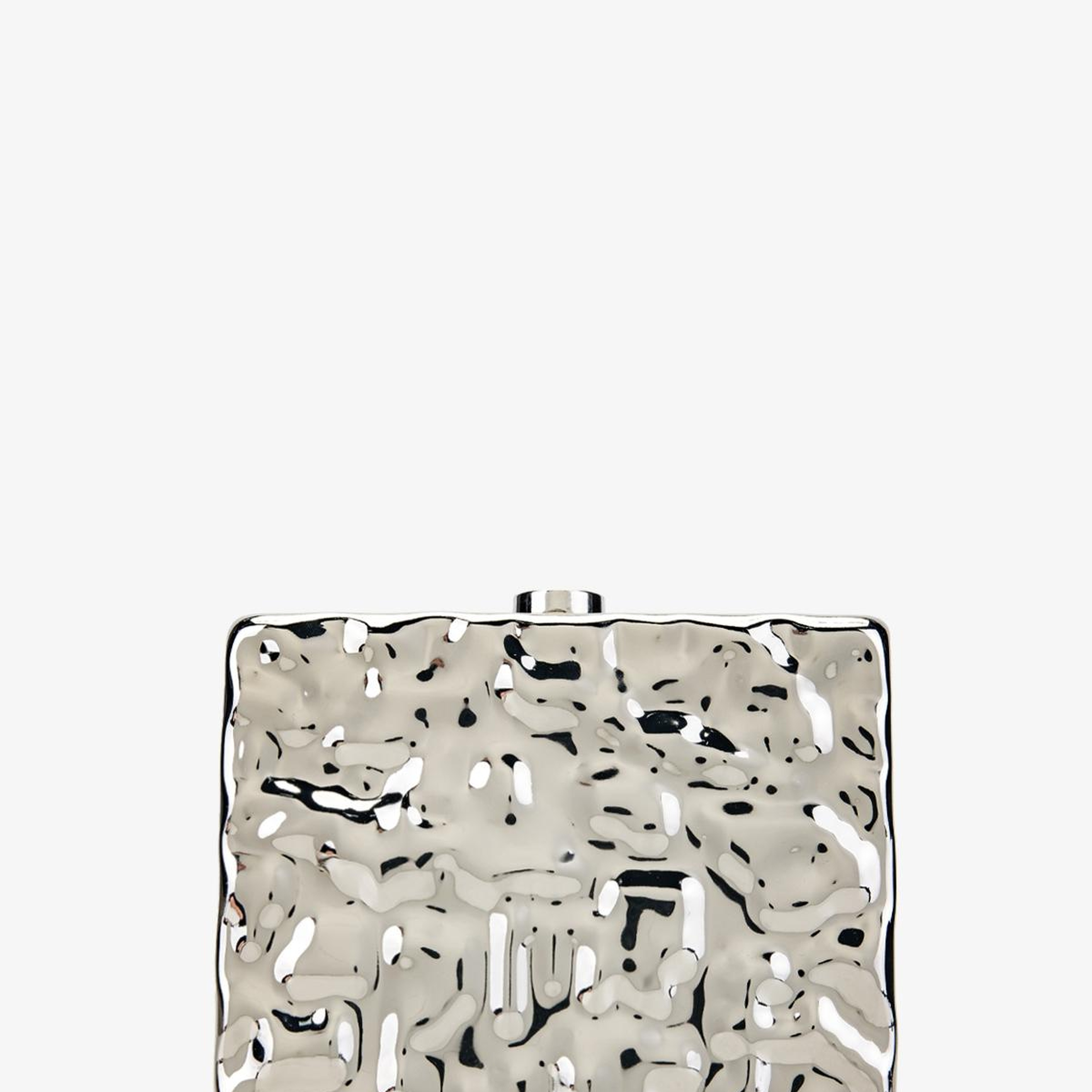 Valmenti Kadın Suni Deri Gri El Çantası