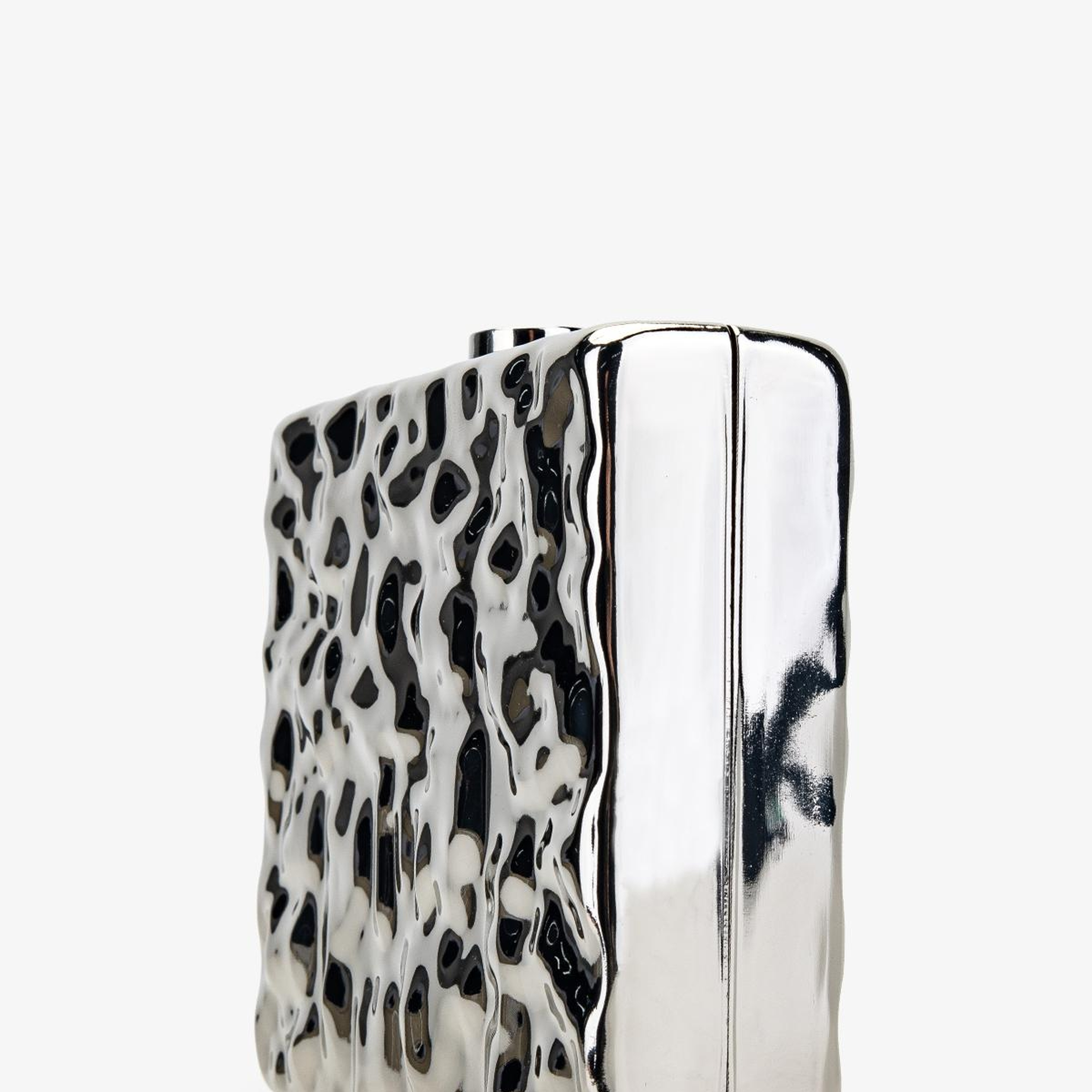 Valmenti Kadın Suni Deri Gri El Çantası