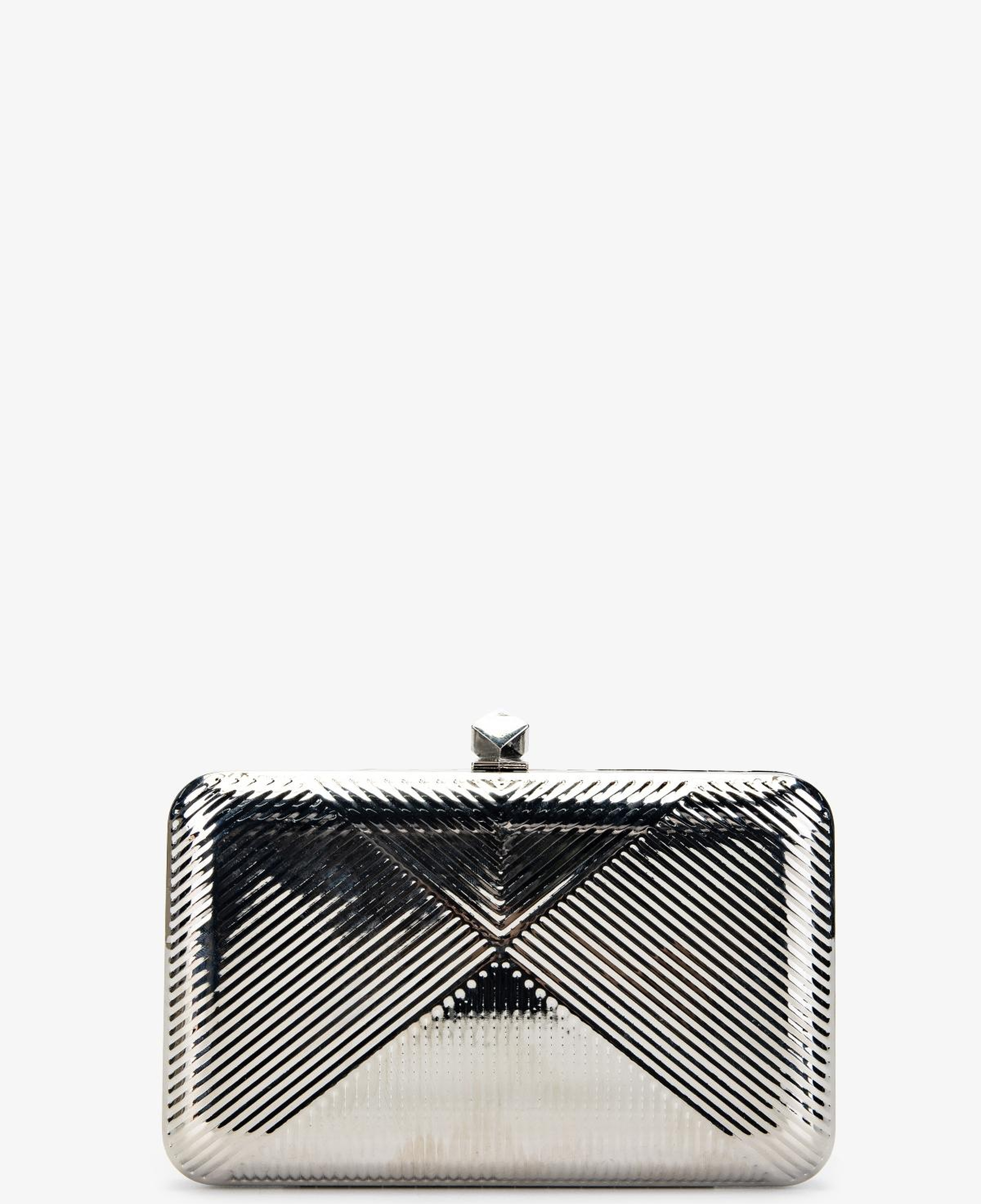 Valmenti Kadın Suni Deri Gri El Çantası