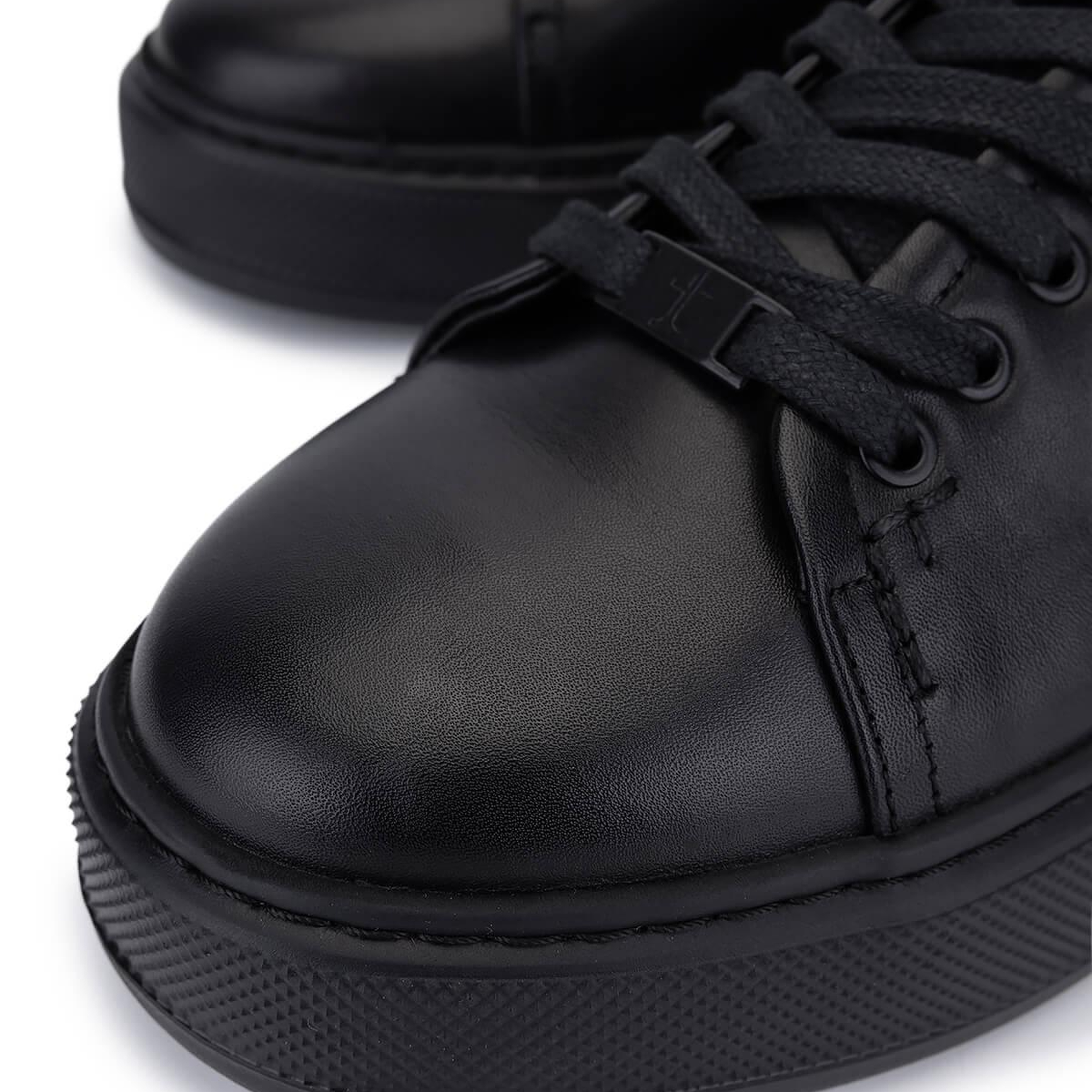 Tamer Tanca Erkek Siyah Deri Sneakers & Spor Ayakkabı