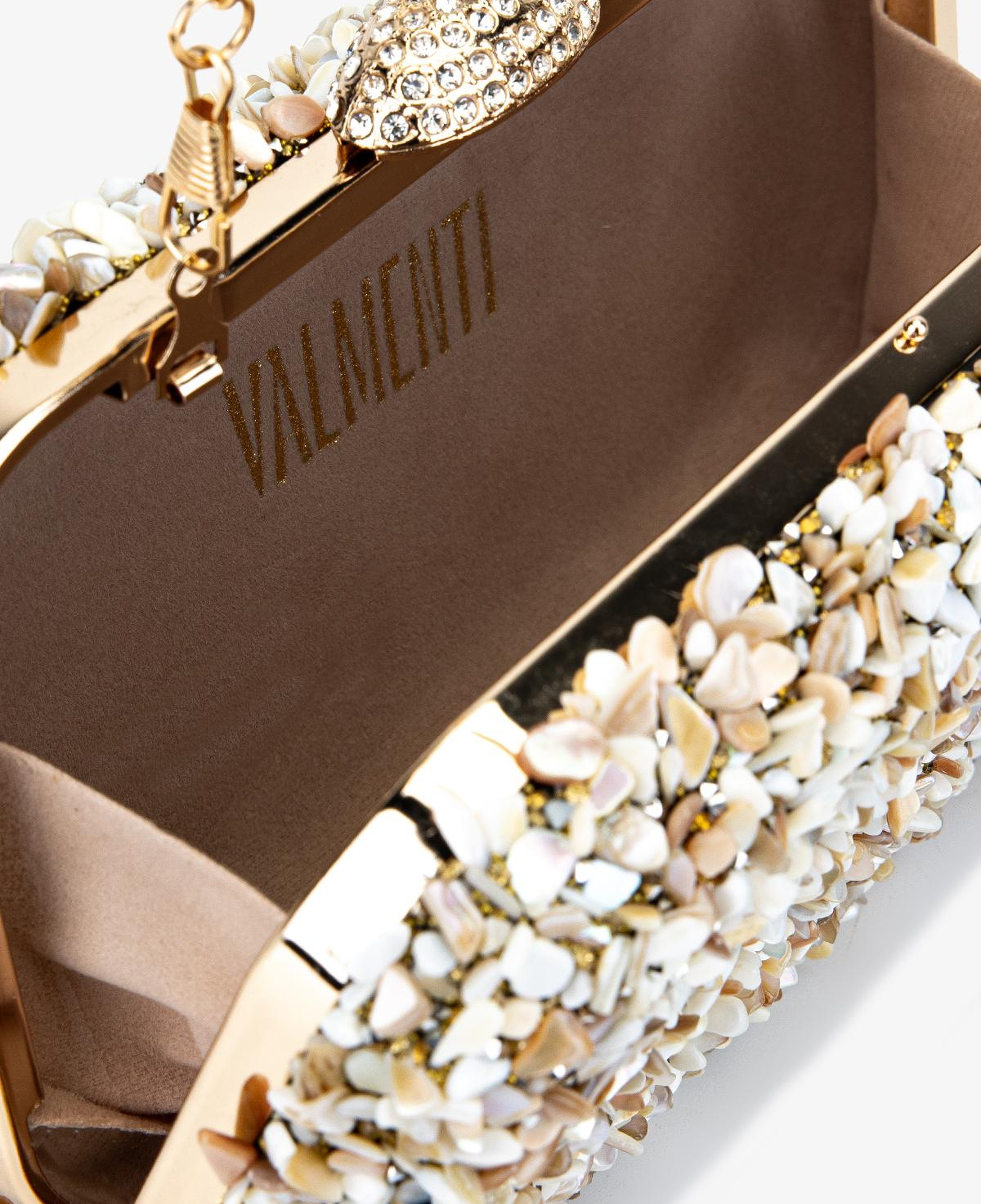 Valmenti Kadın Vegan Bej Abiye Çanta