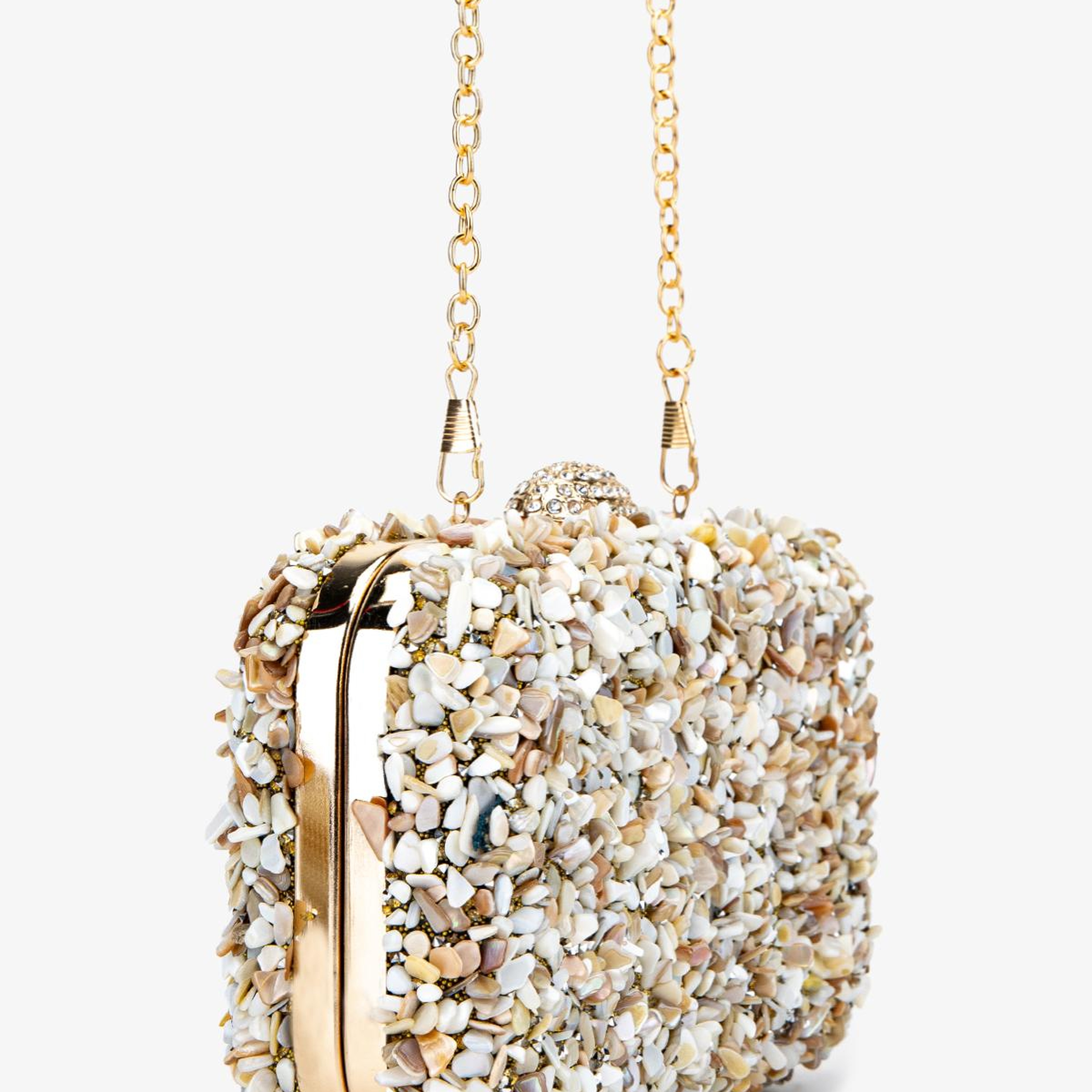 Valmenti Kadın Vegan Bej Abiye Çanta