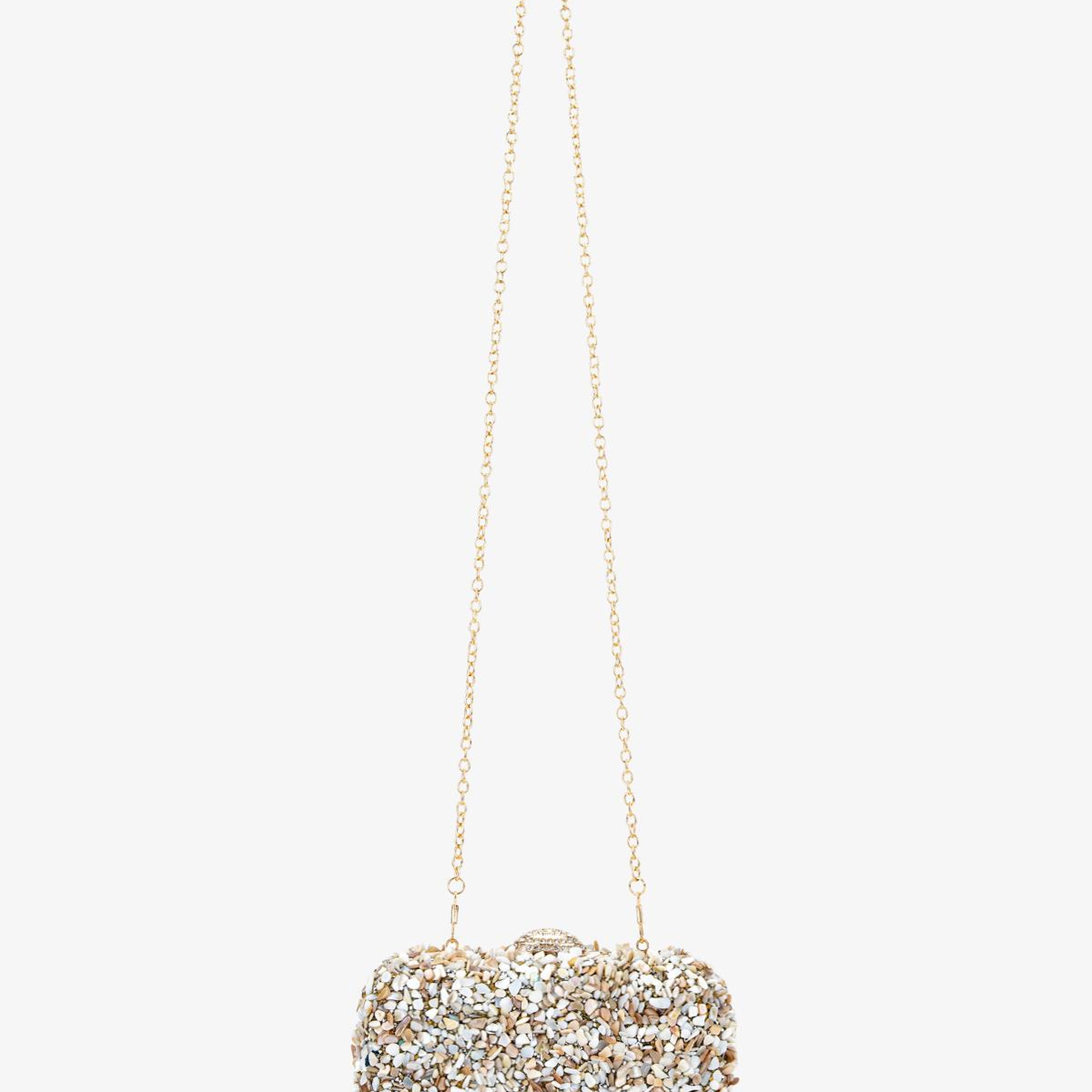 Valmenti Kadın Vegan Bej Abiye Çanta