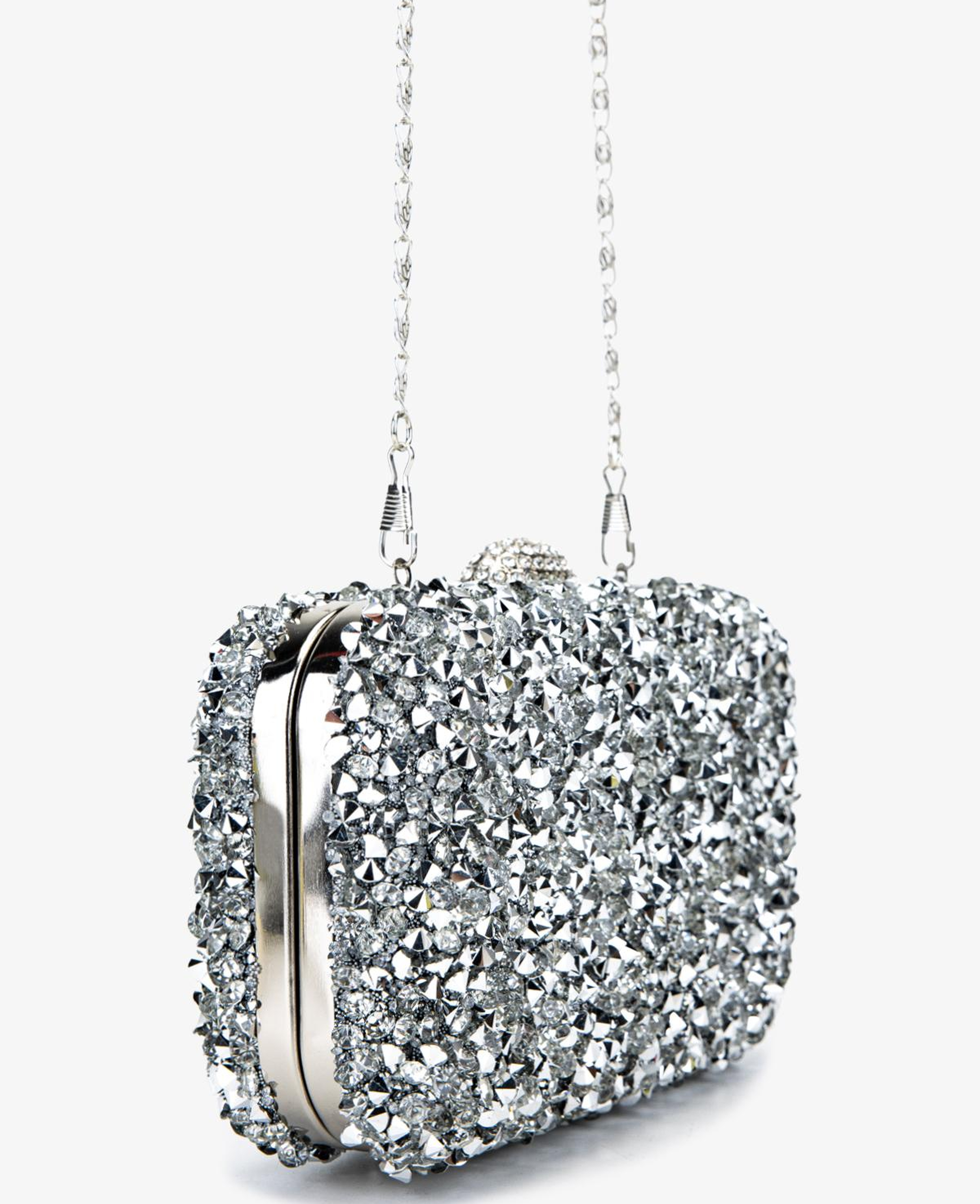 Valmenti Kadın Vegan Gri Abiye Çanta